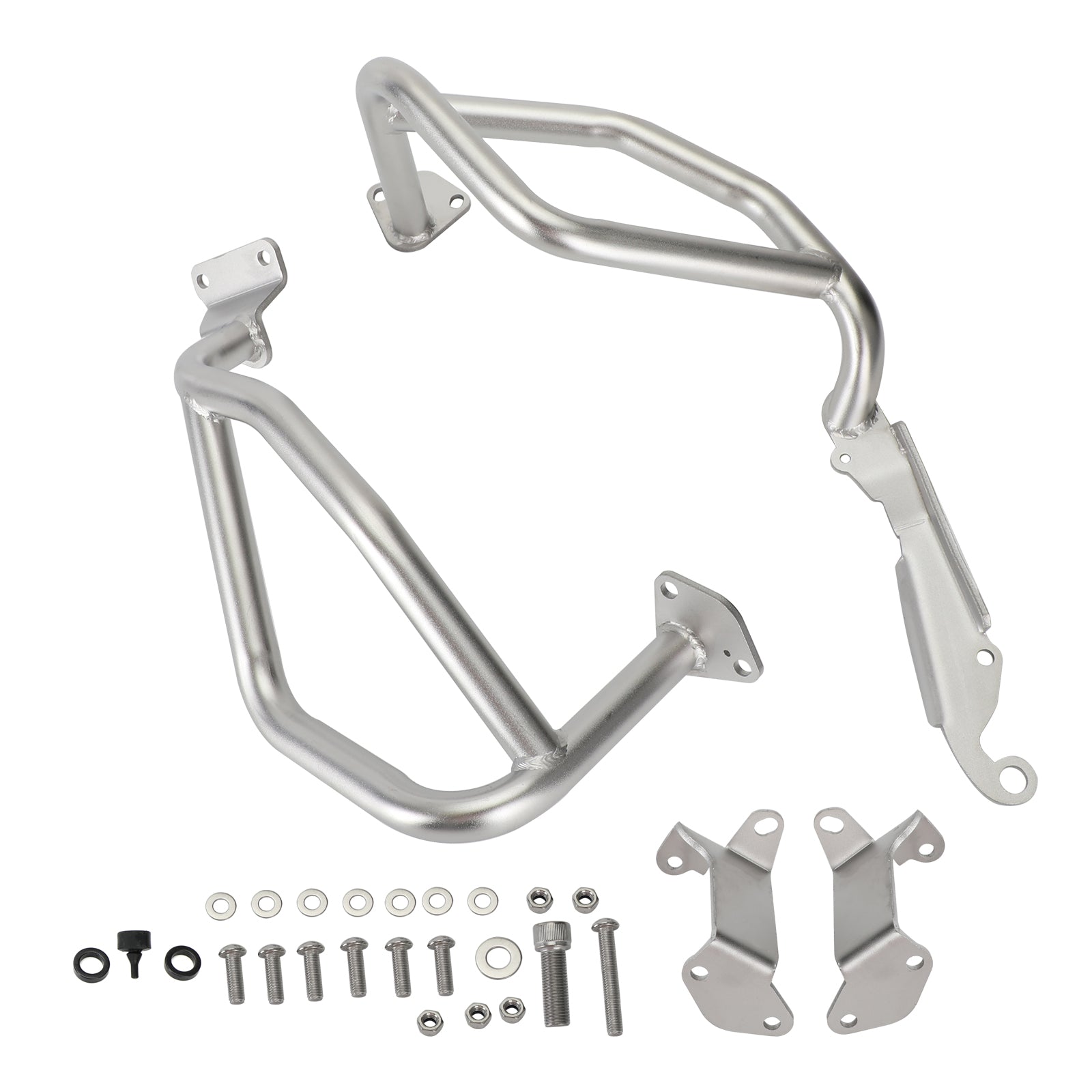Engine Protect Guard Frame Lower Crash Bar Silver For Honda Crf 1100L Adv 20+ 22 Generic