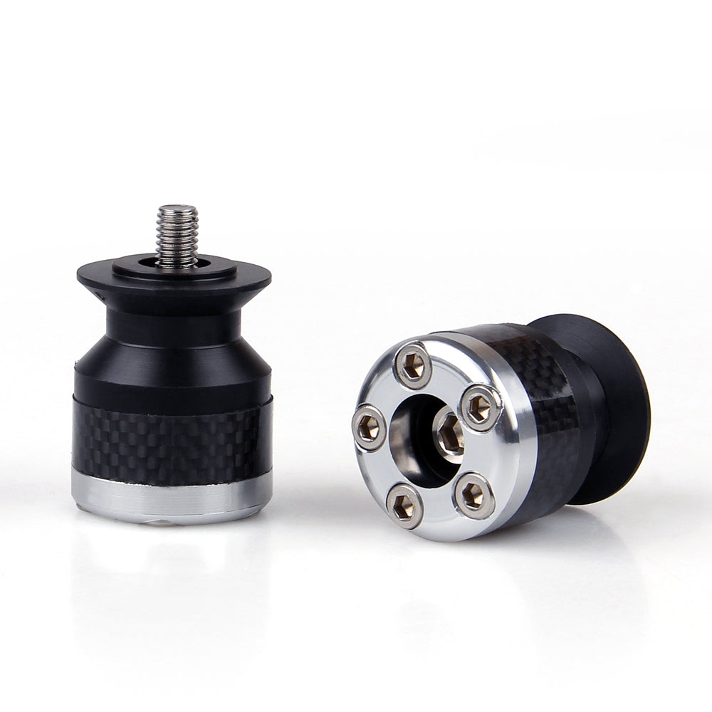 범용 오토바이 CNC 카본 파이버 6mm 스윙암 슬라이더 스풀