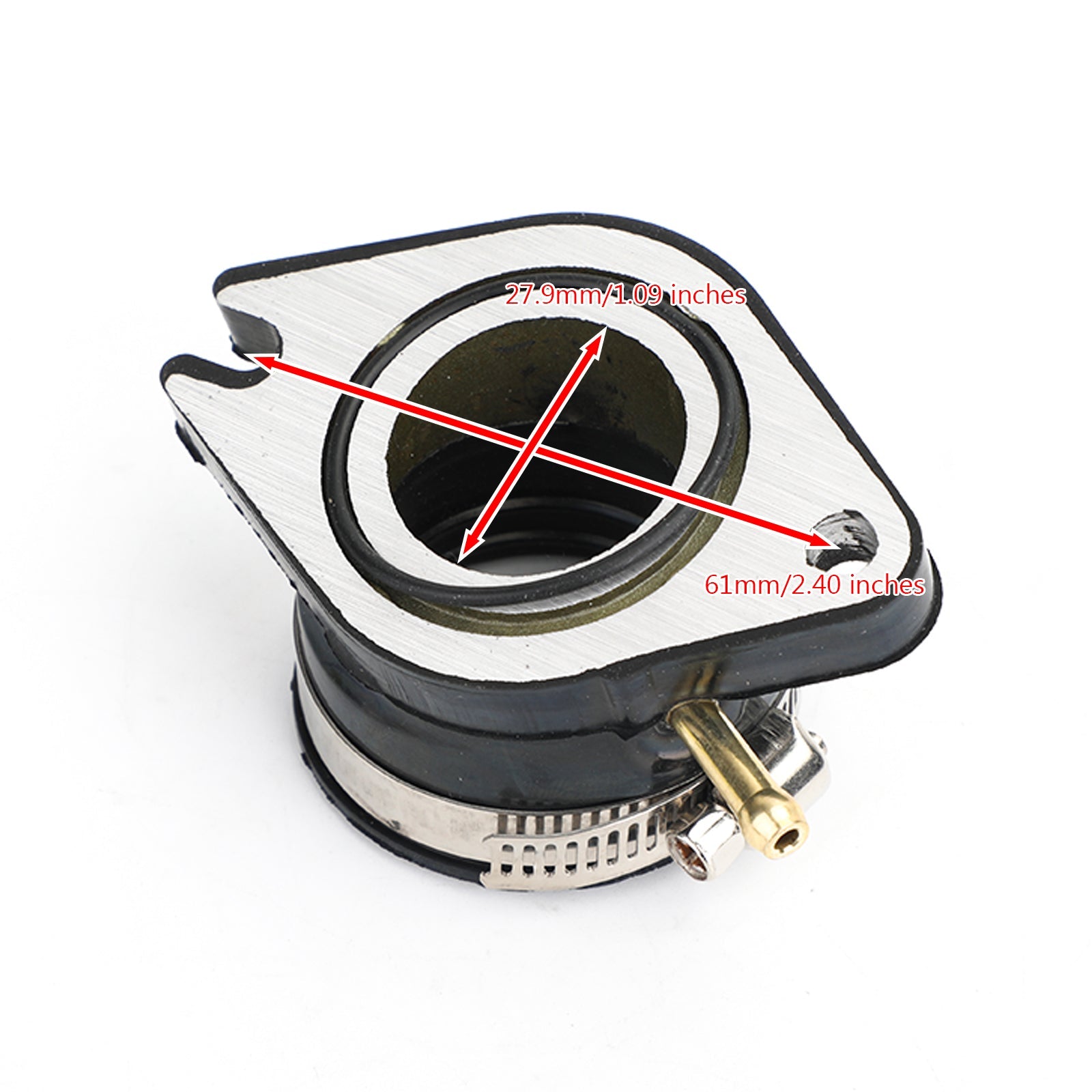 야마하 TTR230 2005-2015 1C6-E3586-00 제네릭 기화기 흡기 매니폴드 부트 플랜지