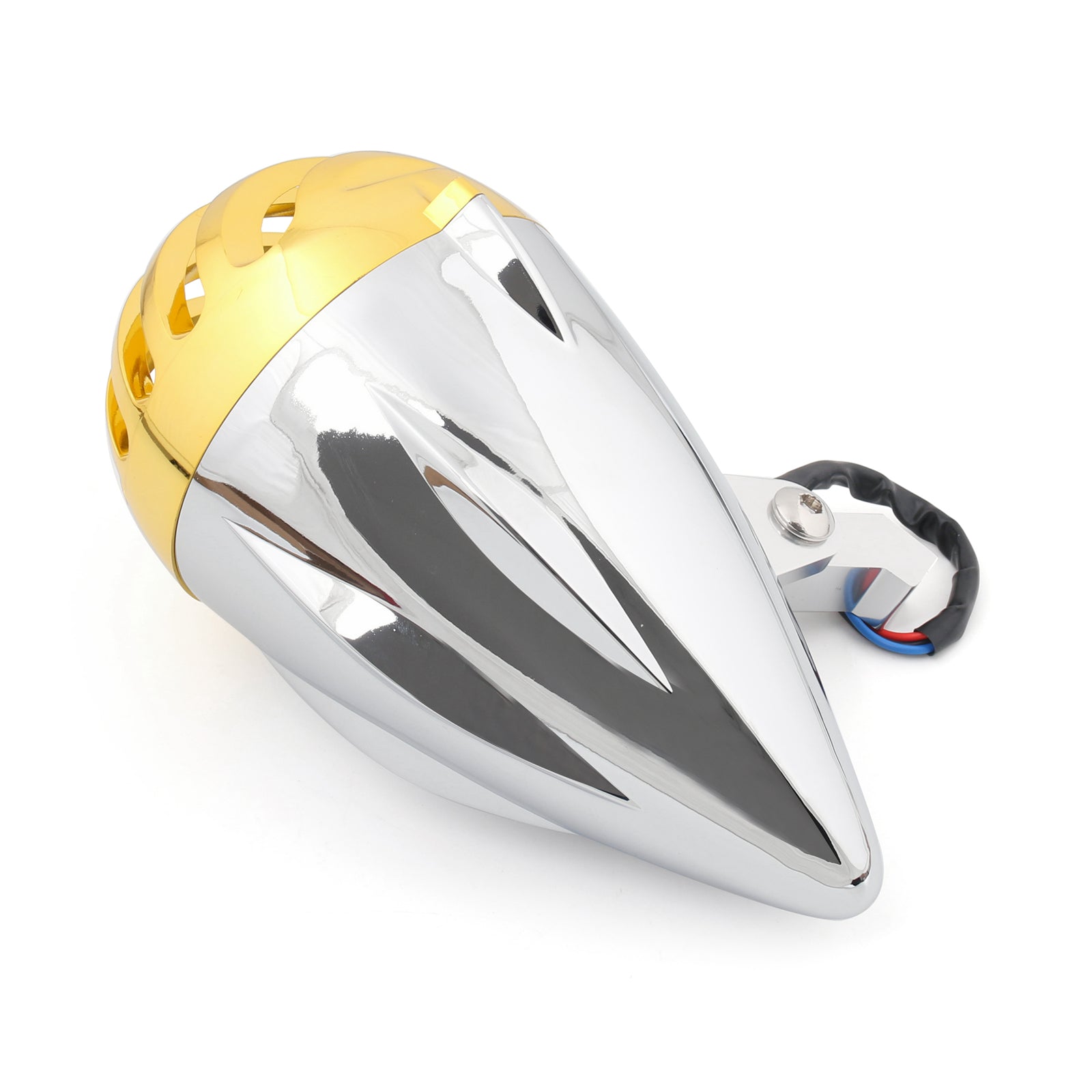 Motorcycle 5 1/2'' Bullet Headlight Lamp For Chopper Bobber Old School Custom