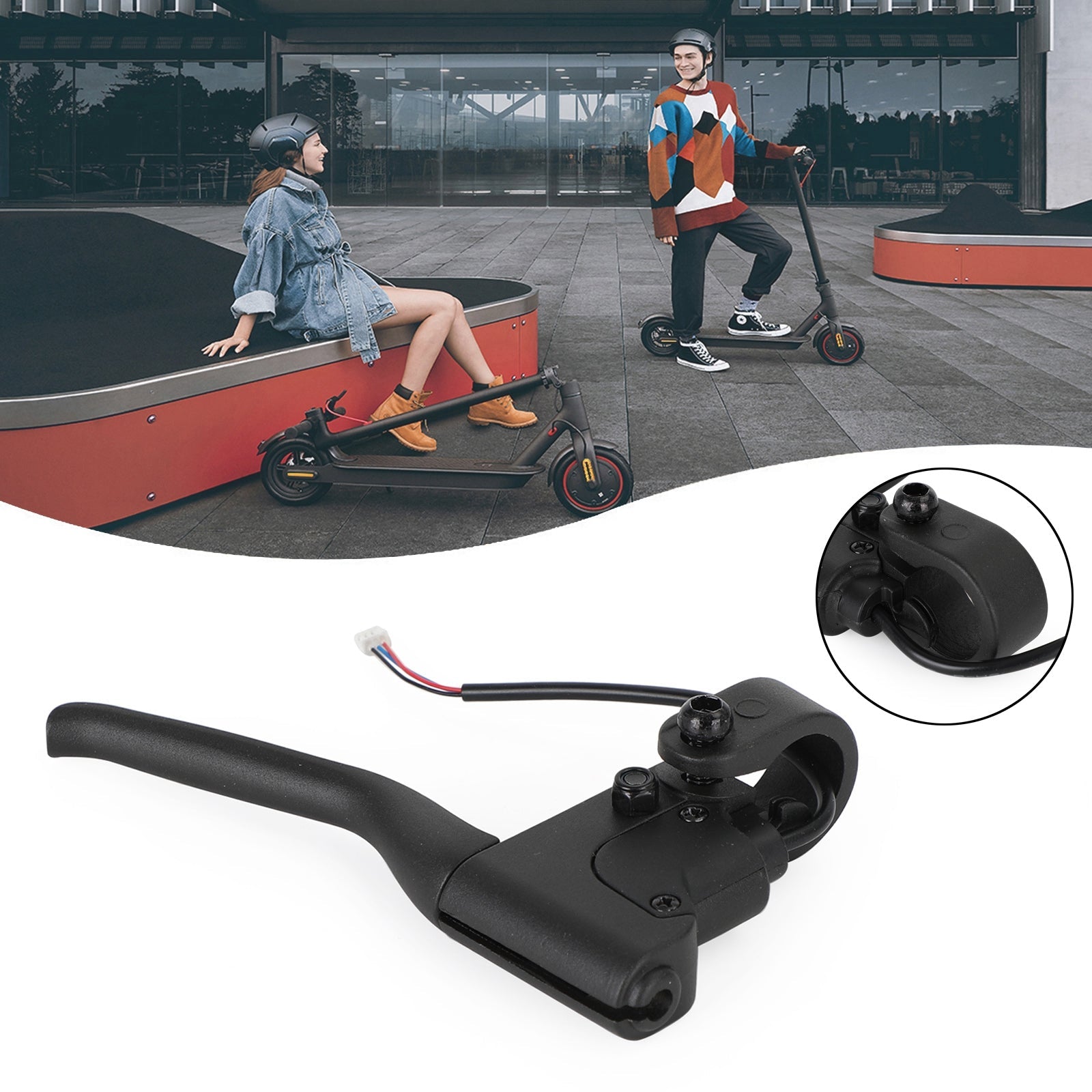 Electric Scooter Brake Handle Brake lever For XiaoMi M365/ 1S/ Pro/ Pro2