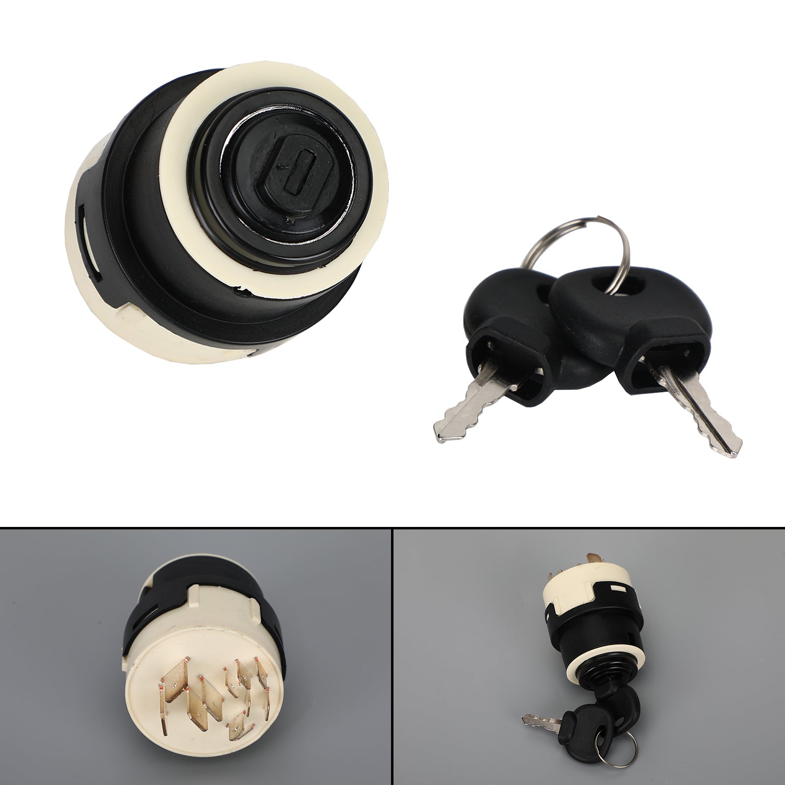 점화 스위치 701/80184 85804674 50988 JCB New Holland용 2개 키 포함