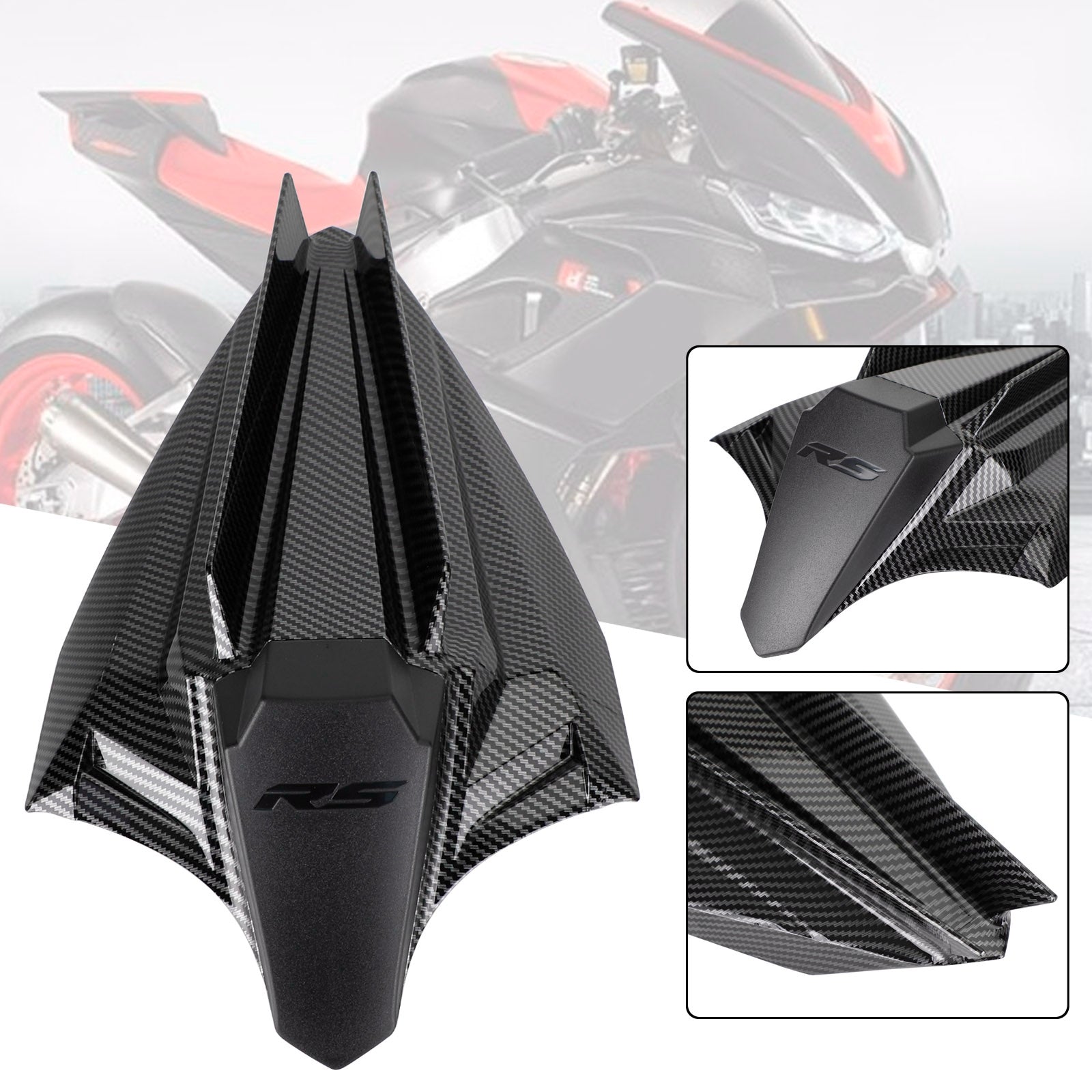 Rear Seat Cover Fairing Cowl For Aprilia RS660 Tuono660 2020-2024 Carbon Black Purple