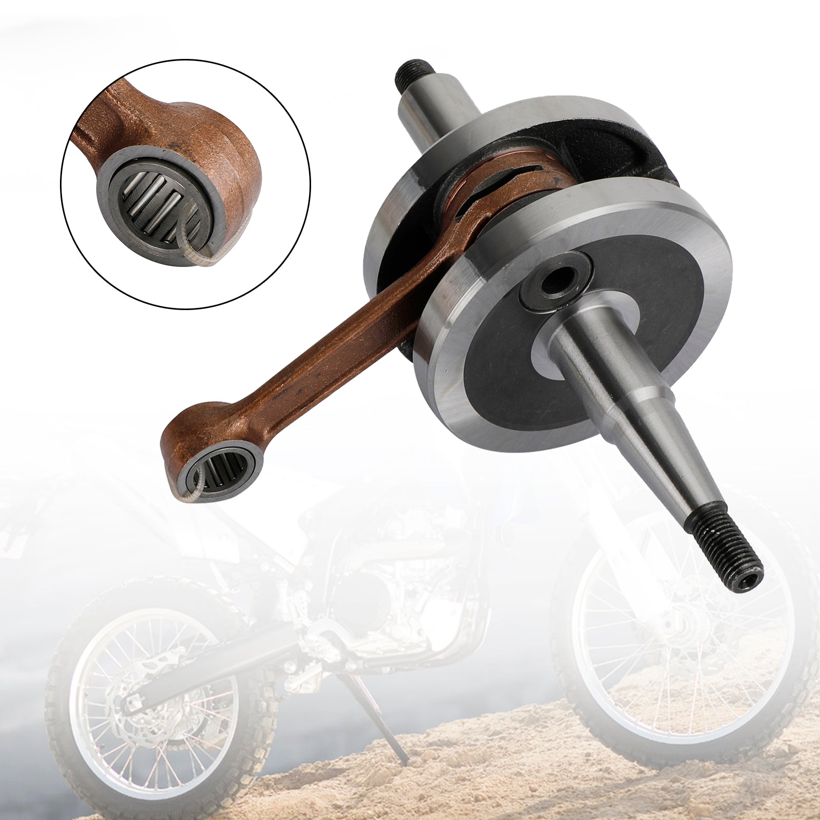 야마하 YZ85 5PA-11400-00 2008-2018 크랭크 샤프트 어셈블리 2행정 엔진