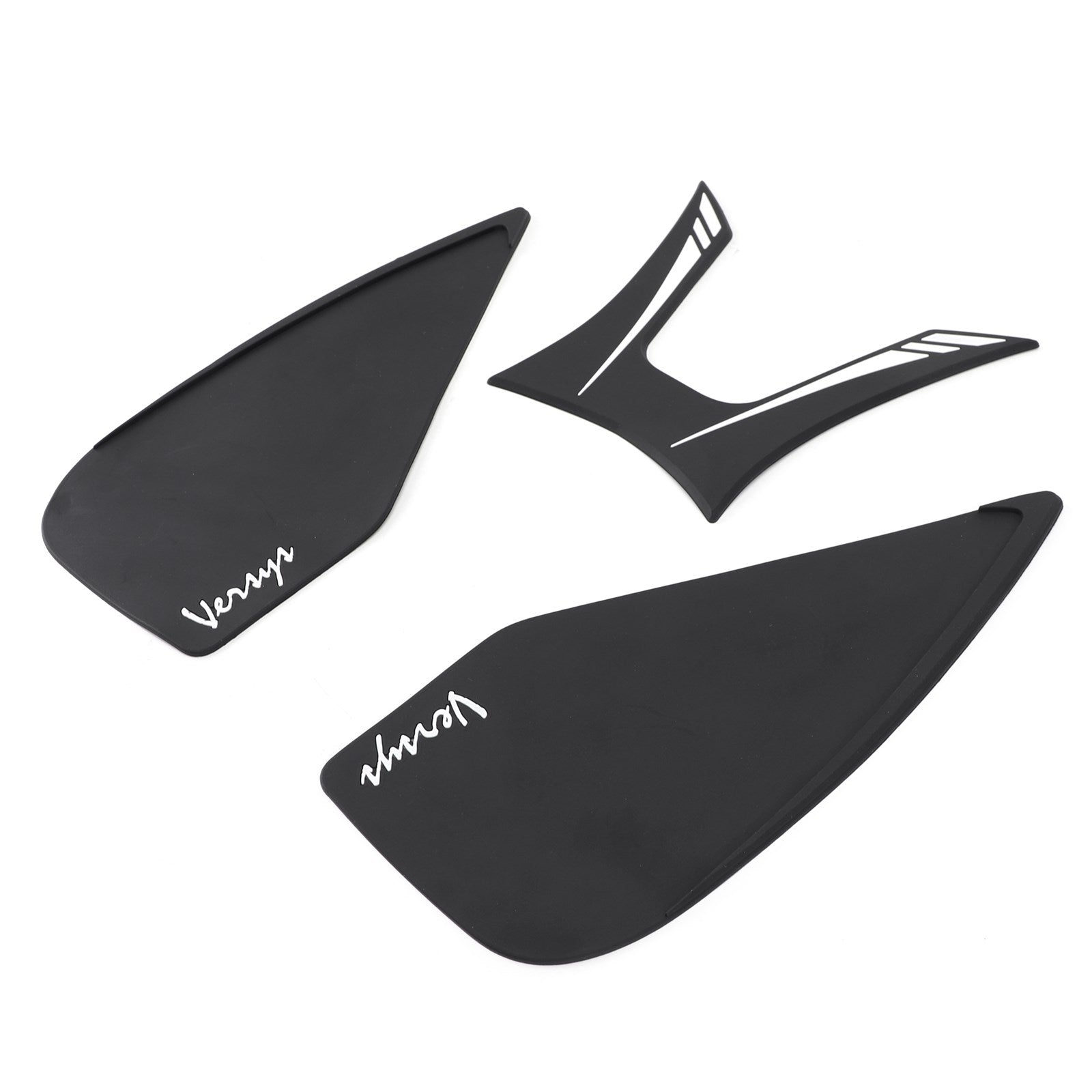 Three Tank Protector Side Tankpad Fit For Kawasaki Versysx300 2017-2020 Rubber Generic