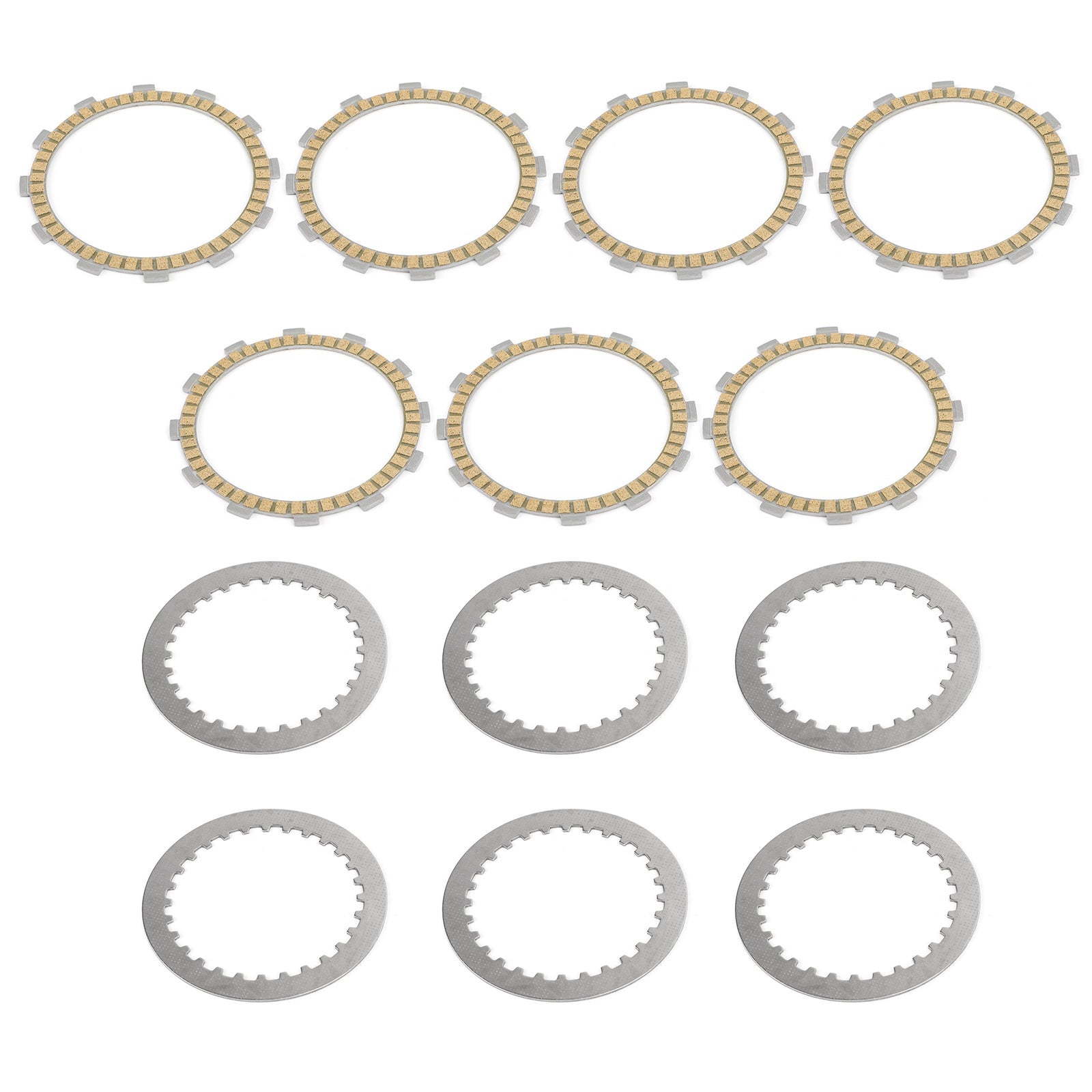 Clutch Plate Kit Friction & Steel Plates for Honda CB500T 1974 1975 1976 1977 Generic