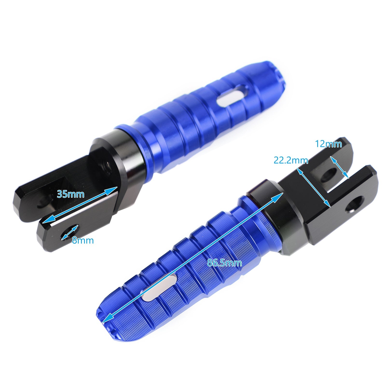 Triumph Street Triple 765/R/S/RS Daytona 675/R 제네릭용 앞 발판 발 페그