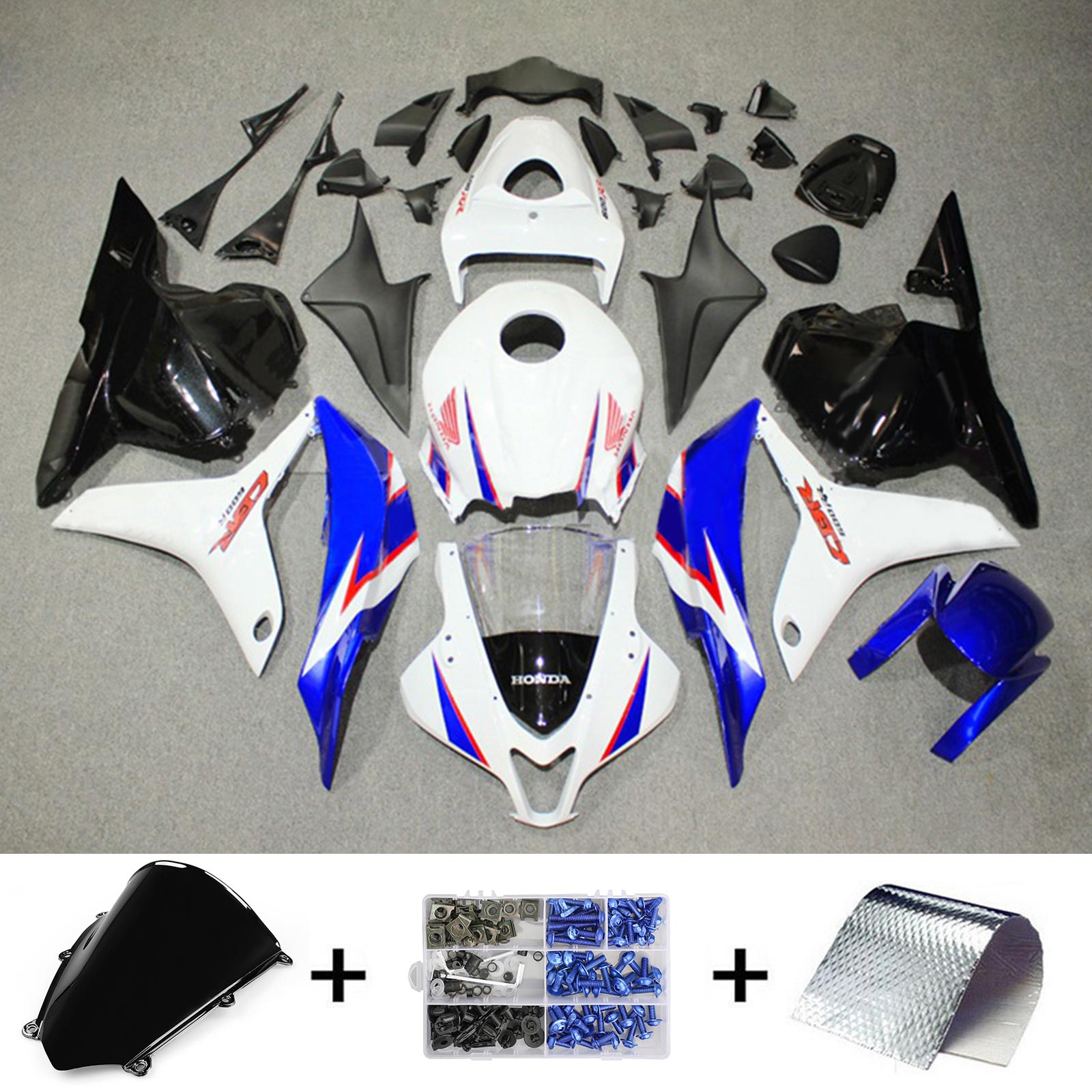 Honda CBR600RR 2009-2012 F5 Fairing Kit Bodywork Plastic ABS