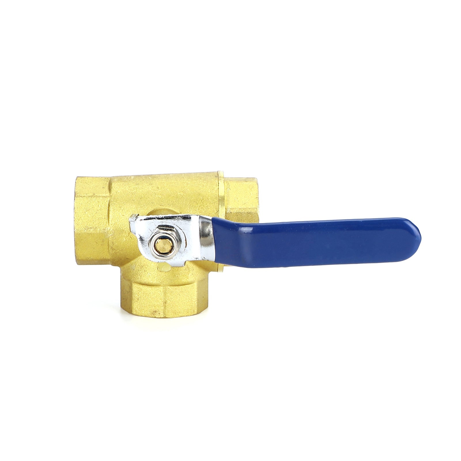 1" Ball Valve Female L Port 600 WOG NPT Brass Ball Valve Threaded Plumbing