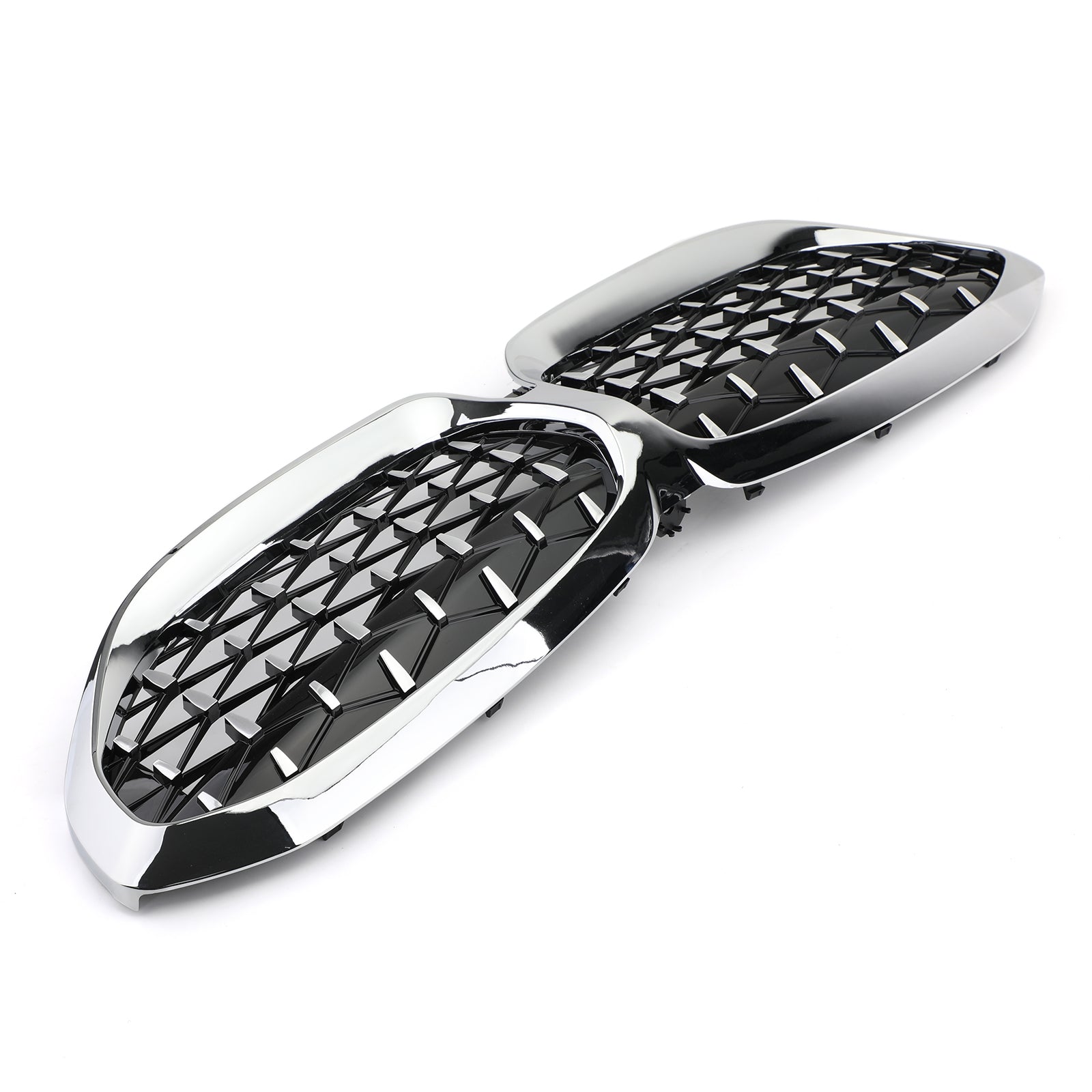 Diamond Style Grill For BMW New 3 Series G20 Racing Chrome Front Kidney Grille Generic