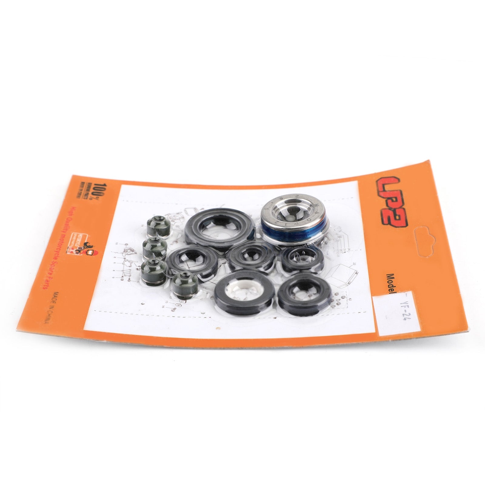 11pcs Engine Oil Seal Kit Set for Honda XL125V XLV125 01-10 VT125C Shadow 99-08 Generic