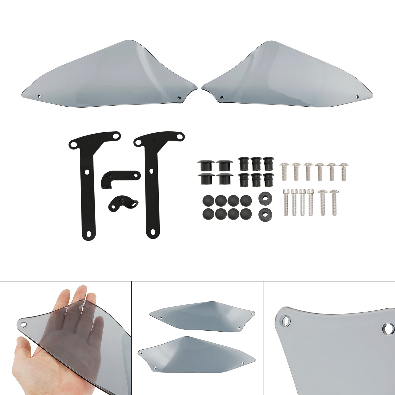 DUCATI Desert X 2022-2023 Motorcycle Deflector Side Top