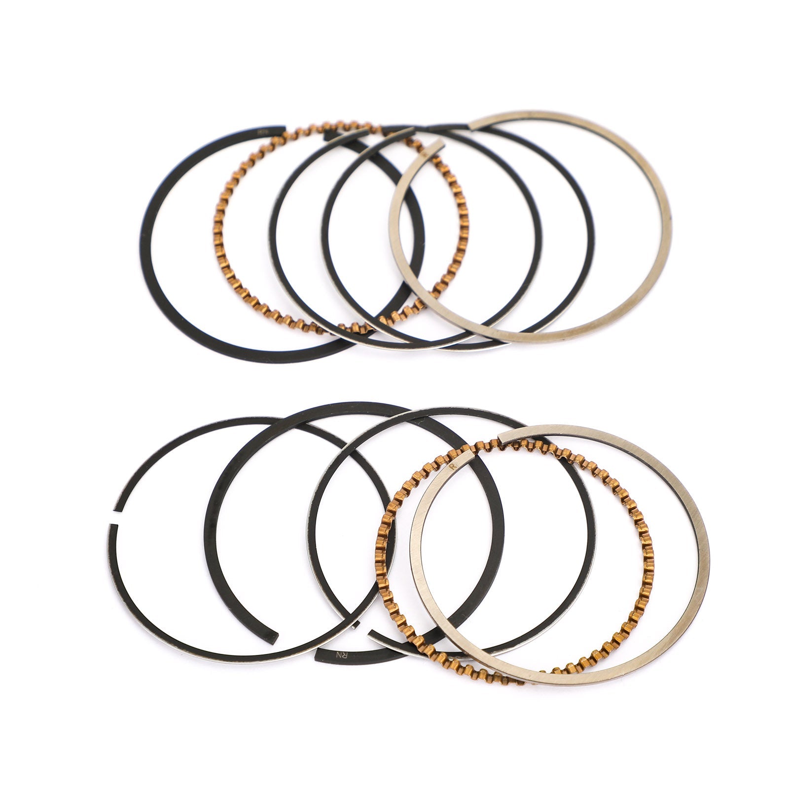 피스톤 키트 및 링 세트(2) STD 49mm Yamaha Virago V Star XV250 SRV 250 88-18용