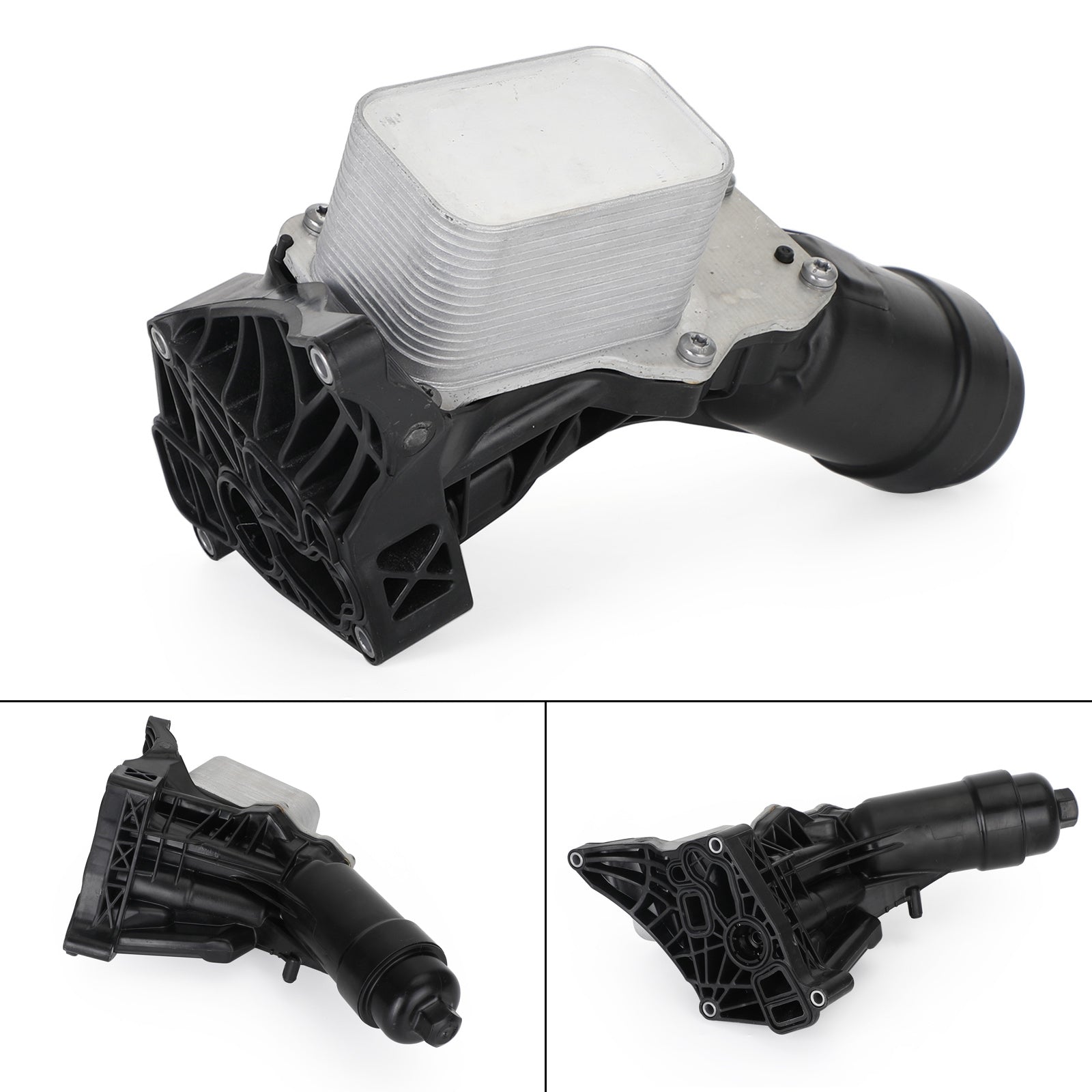 Carcasa del filtro del enfriador de aceite del motor 11428596283 compatible con BMW F20 F22 F30 G30 G32 X4 genérico