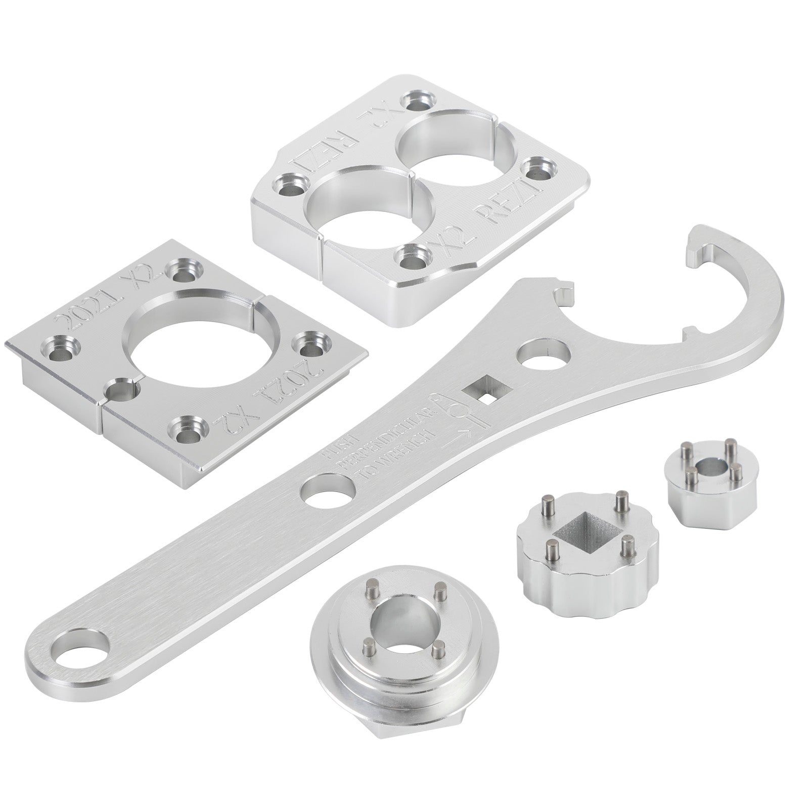 Float Shock Rebuild Tool Kit Vise Clamp+Sealhead+4 pin Sockets For 2021-2025 Fox X2