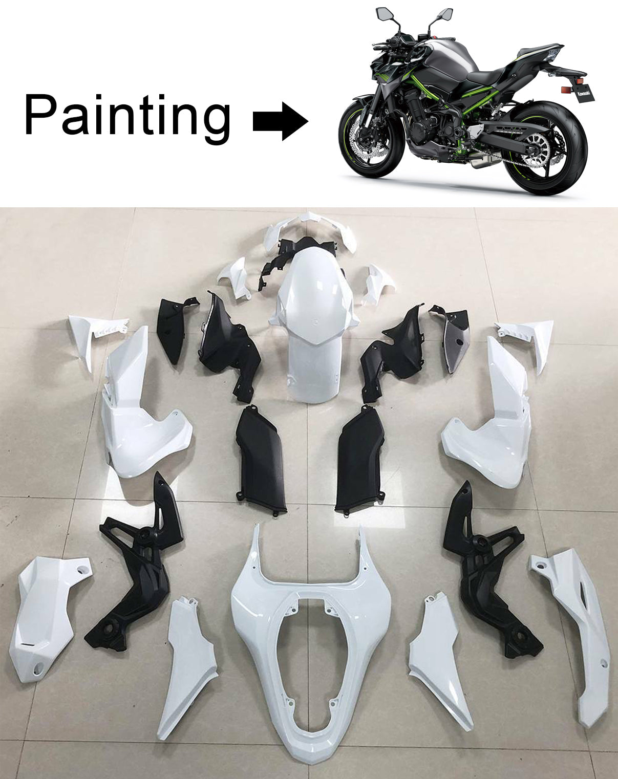 Kawasaki Z900 2020-2024 Fairing Kit