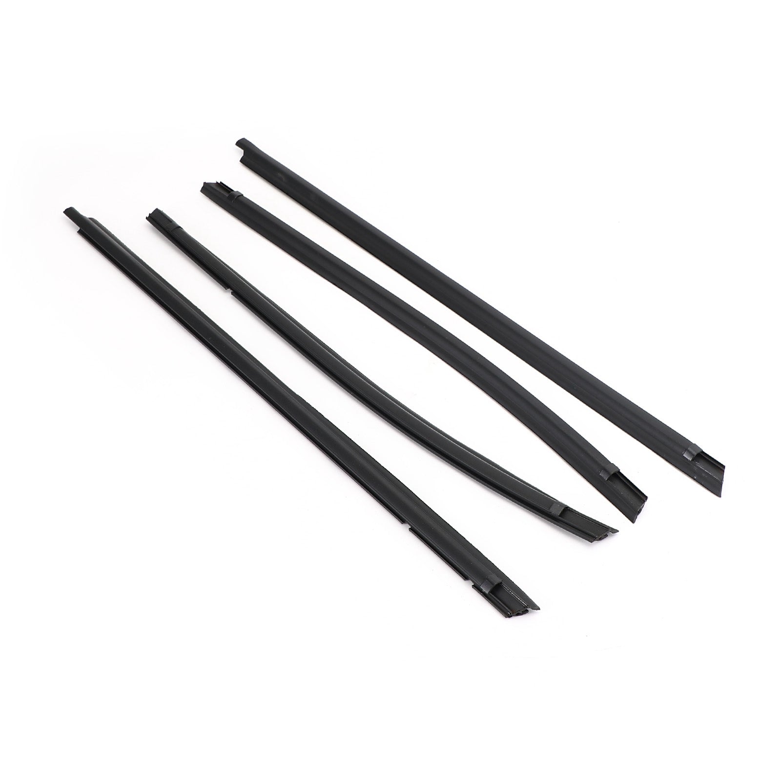 Car Outside Window Weatherstrip Seal Belt Moulding For Tacoma Double Cab 05-2015 Generic