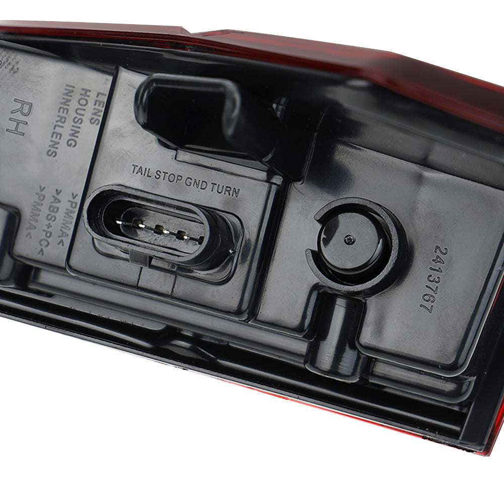 폴라리스 레인저 크루 XP 1000 2018-2021용 LED 테일 라이트 브레이크 라이트 2413766 레드