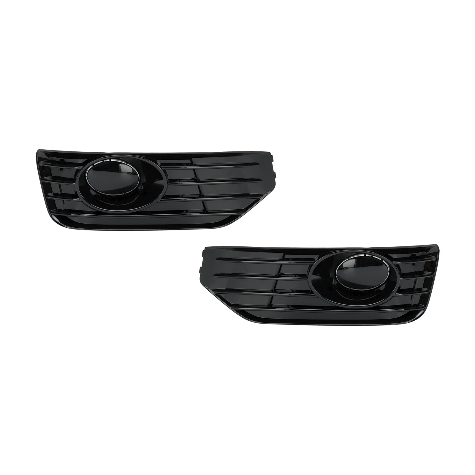 VW T5 T5.1 2010-2015 Fog Lamp Light Cover Insert S-line Grill Gloss Black