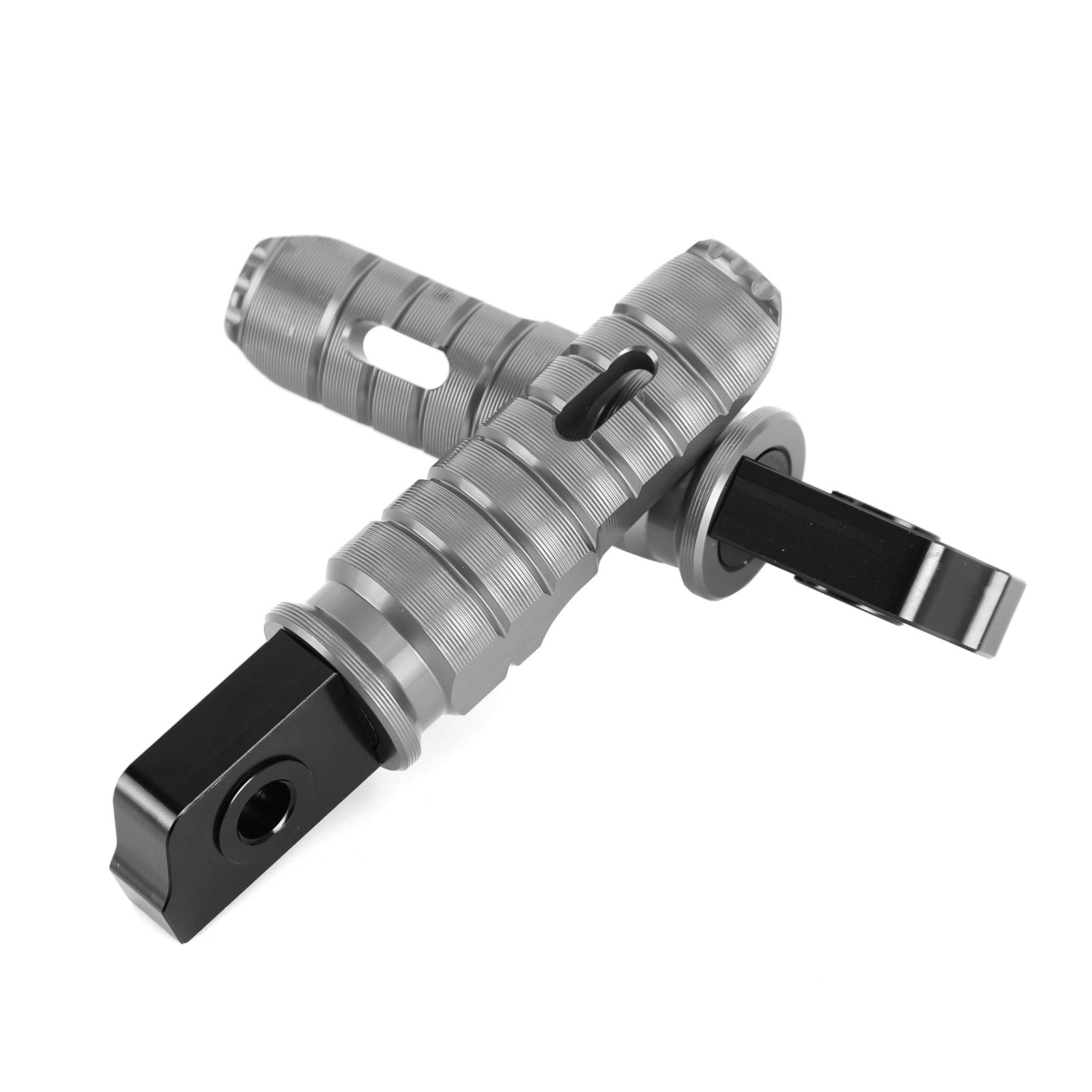 Reposapiés delanteros Pie Peg para Aprilia GPR 125 150 250 APR150 RS125 TUONO125 Genérico