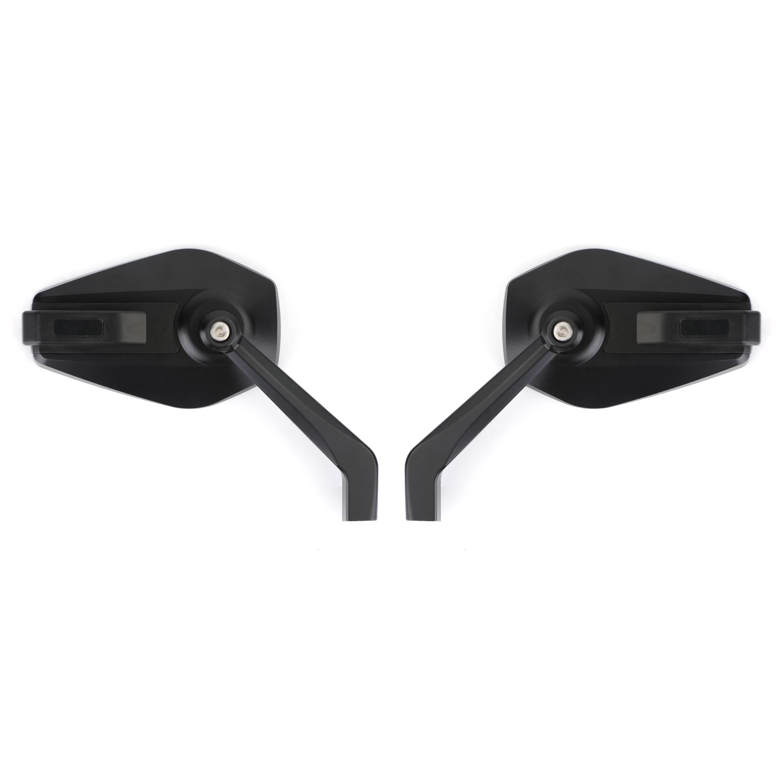 CNC ALU 8mm 10mm UNIVERSAL Motorcycle Rearview Mirror for Chopper Cruiser Custom Generic