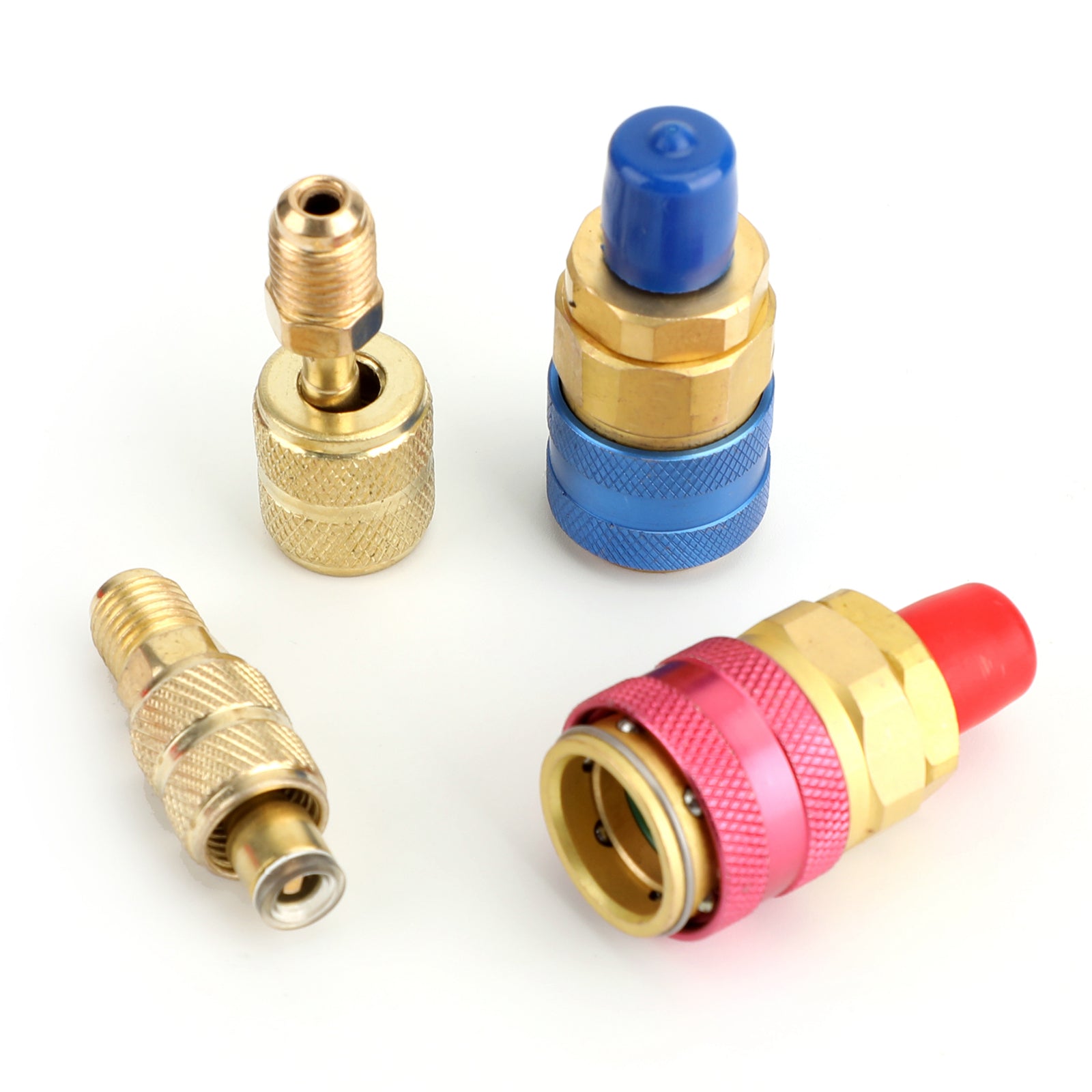 R410A R22 Manifold Gauge Set AC A/C Color Hose Air Conditioner HVAC 66"