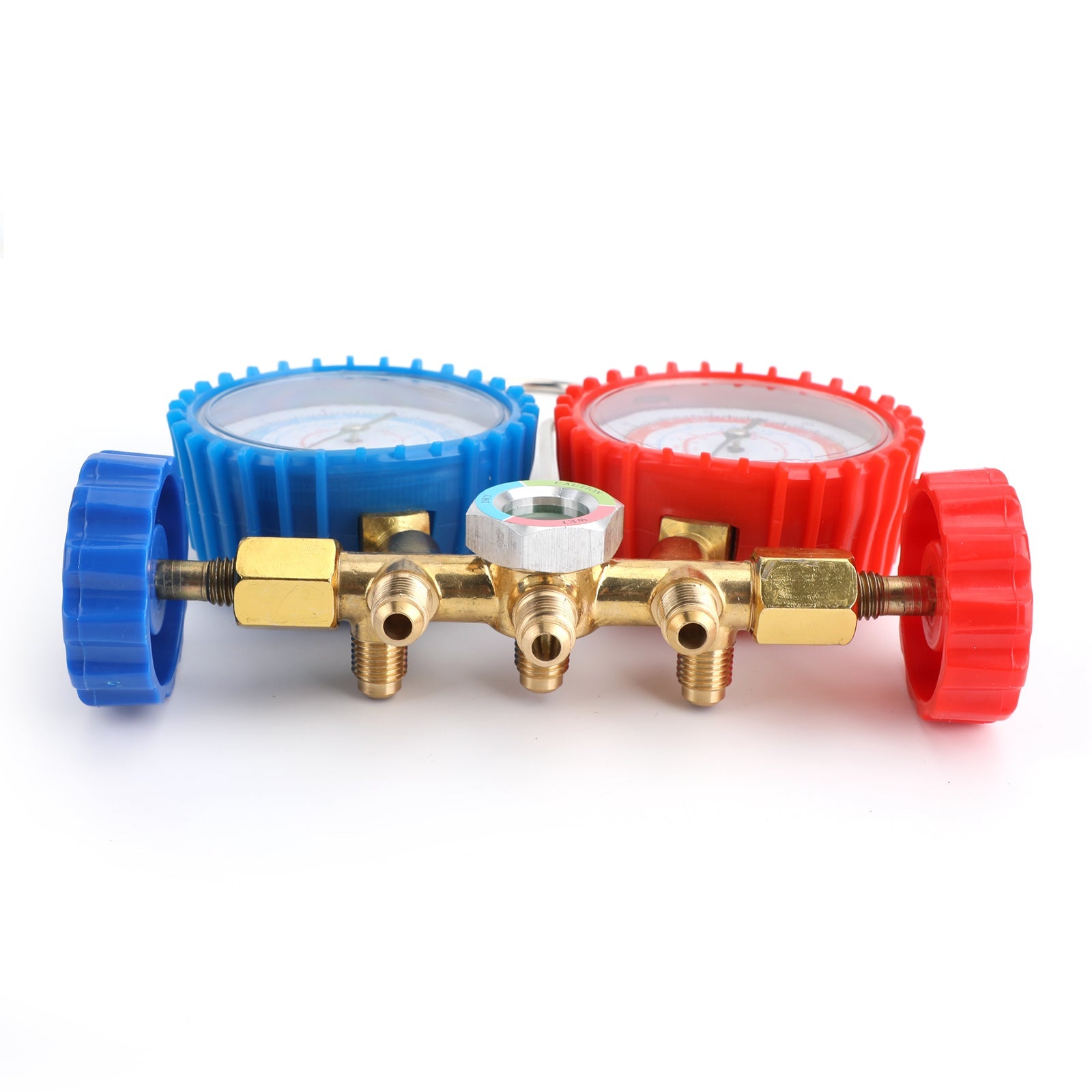 R410A R22 Manifold Gauge Set AC A/C Color Hose Air Conditioner HVAC 66"