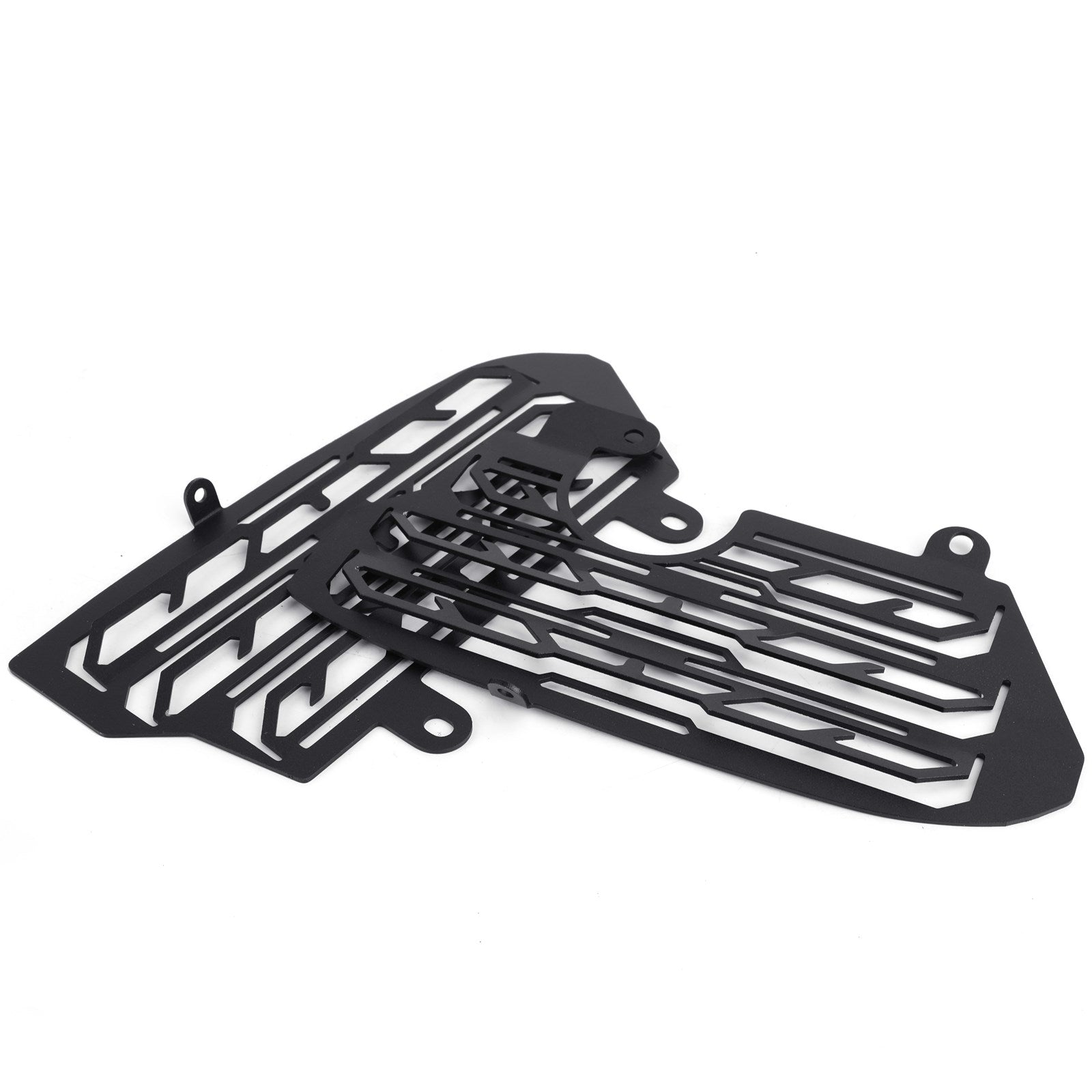 Black Radiator Guard Cover Fit for Honda CRF1000L Africa Twin 2016-2019 Generic