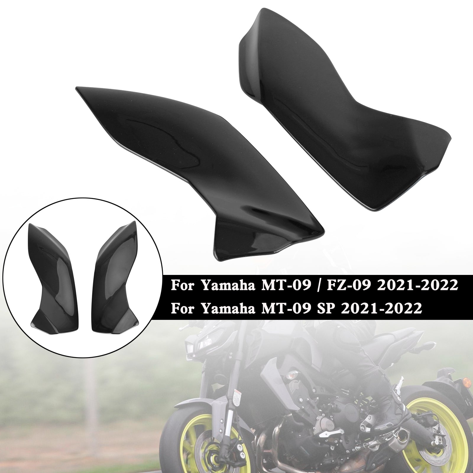 Headlight Fairing Side Panel For Yamaha MT-09 FZ09 MT-09 SP 2021-2022