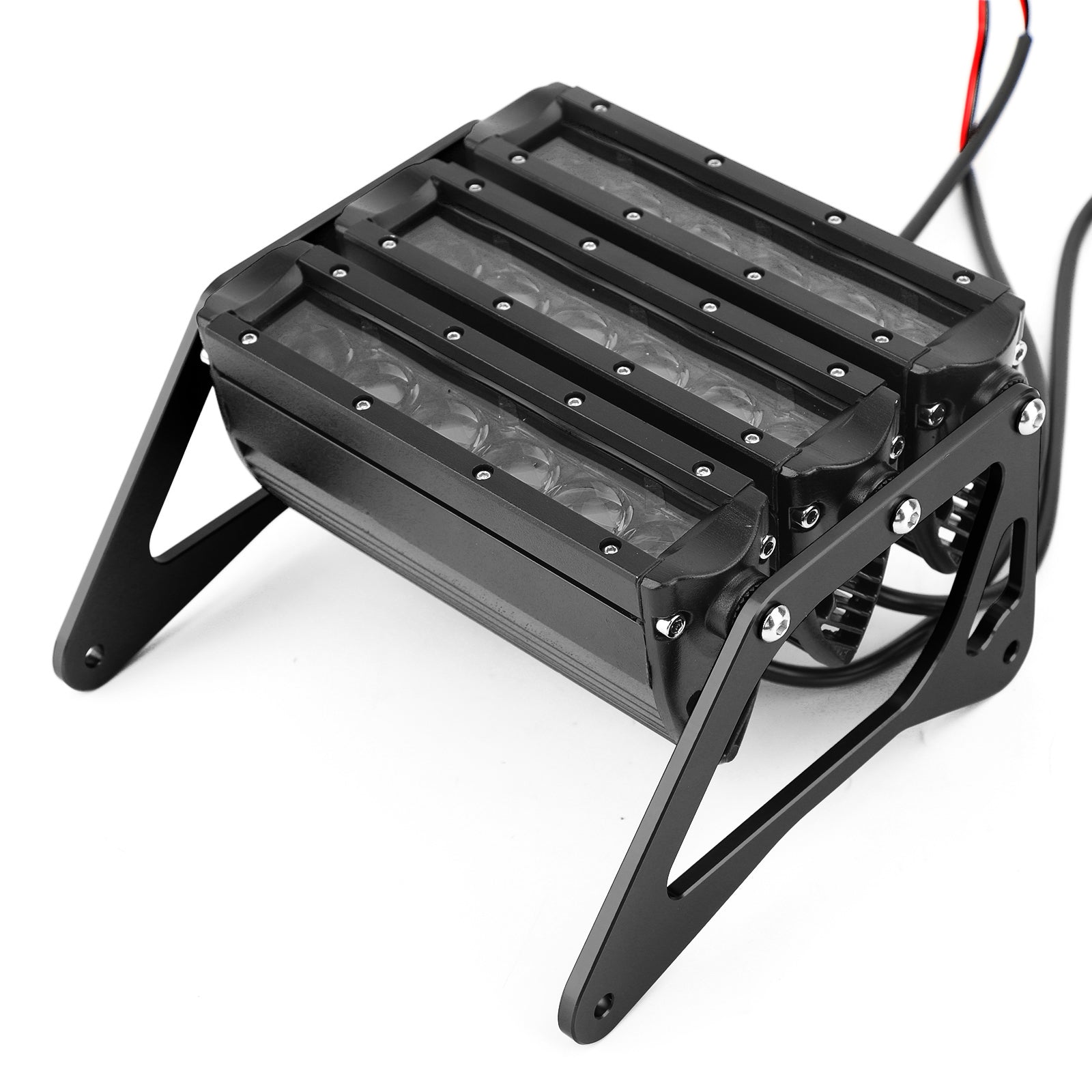 Honda Grom 125 MSX SF 13-19 BK 3Row LED Motorcycle Headlight White Light