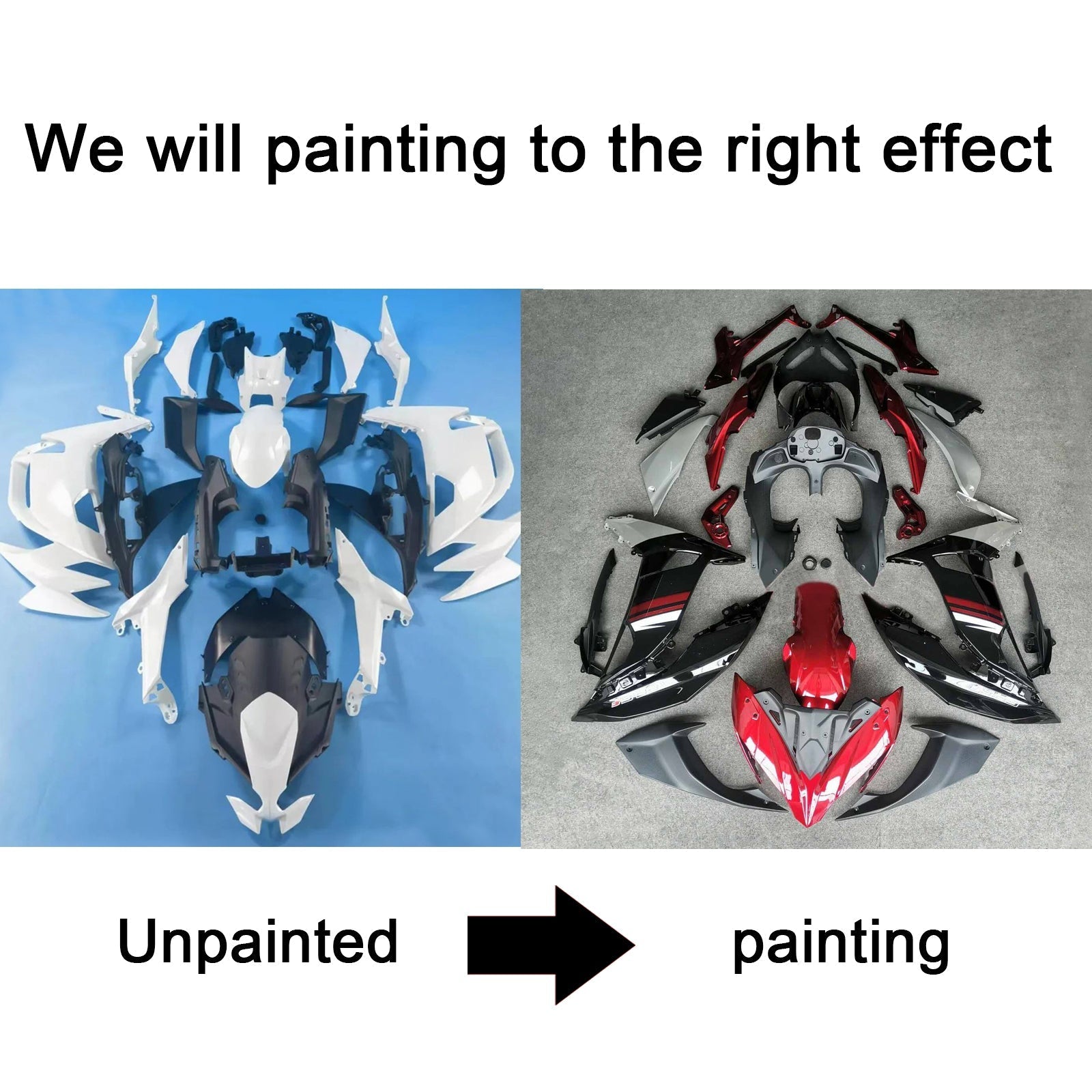 Kawasaki ER-6F Ninja650 2020-2025 Fairing Kit Bodywork ABS