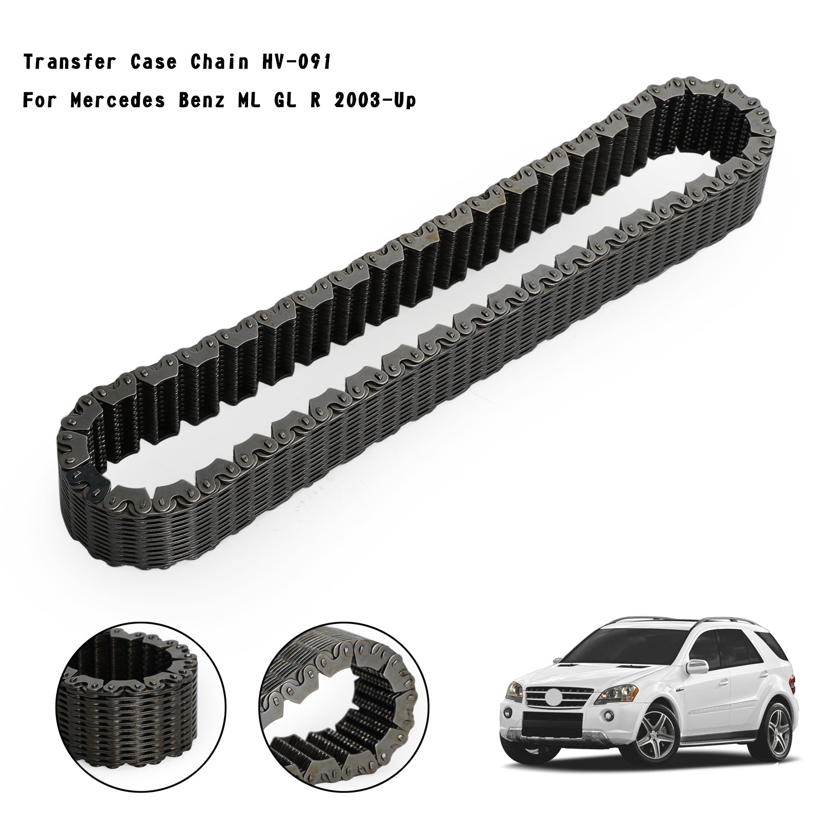 메르세데스 벤츠 ML GL R 2003-Up용 트랜스퍼 케이스 체인 HV-091 제네릭