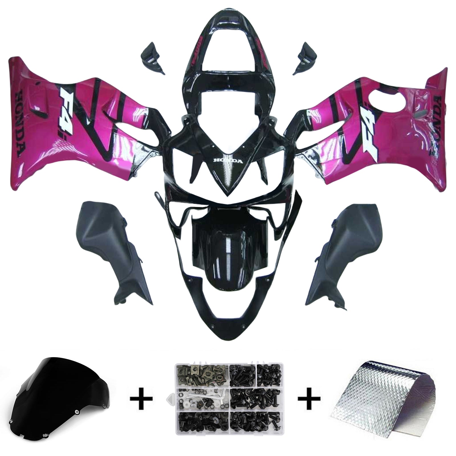 Honda CBR600 F4i 2001-2003 Fairing Kit Bodywork Plastic ABS