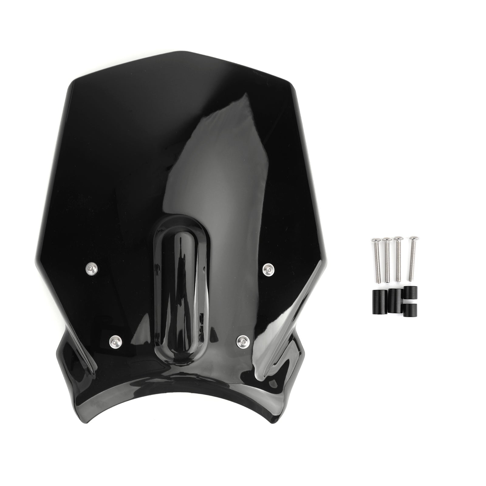 ABS Plastic Motorcycle Windshield Windscreen for Honda CB125R CB300R 2018-2019 Generic