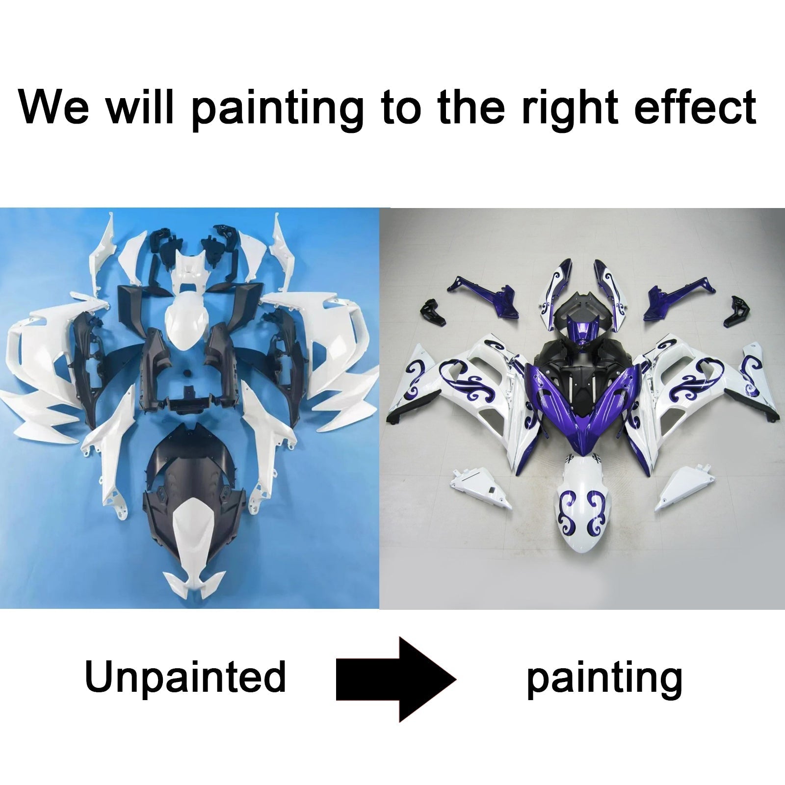 Kawasaki ER-6F Ninja650 2020-2025 Fairing Kit Bodywork ABS