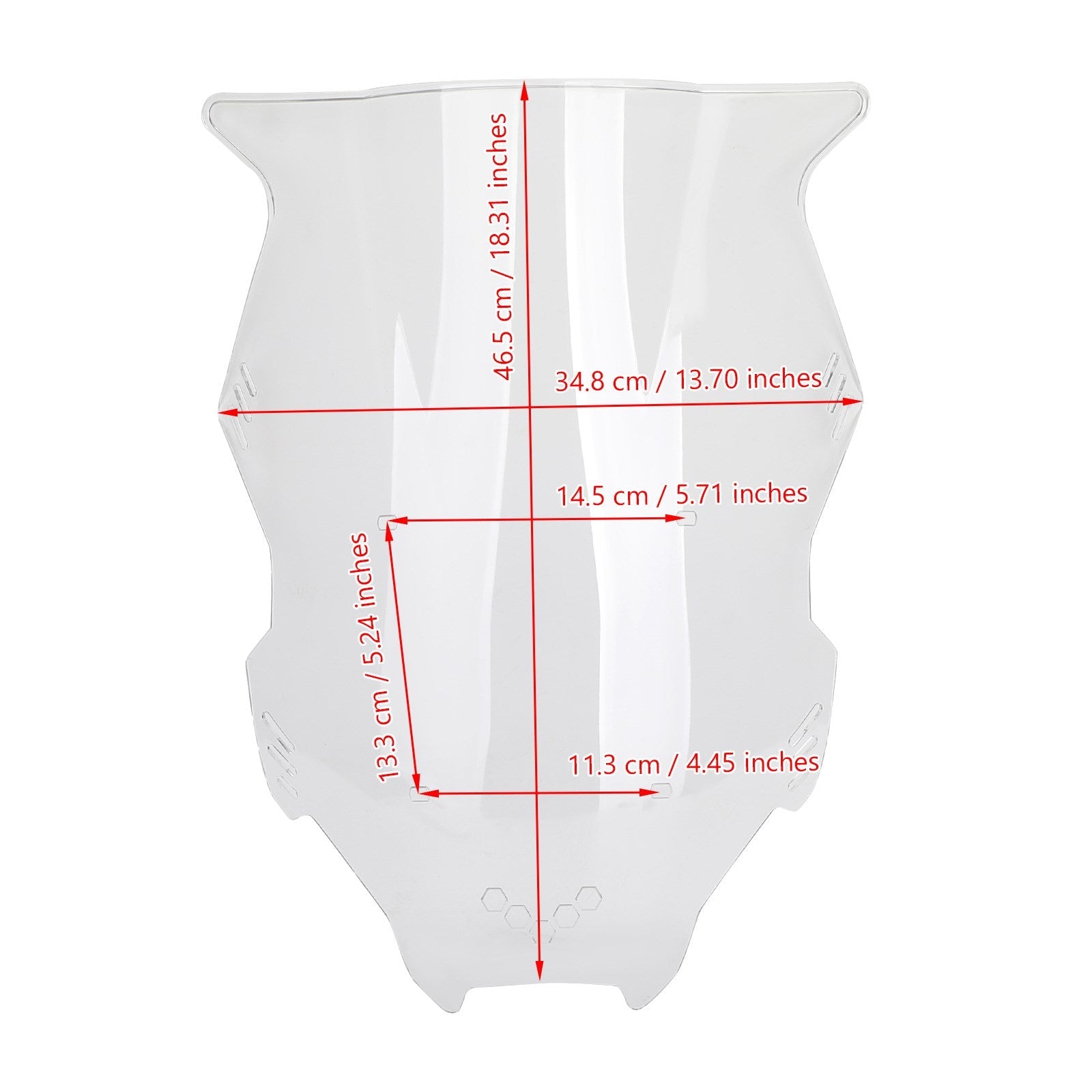 Windshield Windscreen Wind Shield Protector for Honda ADV150 2019-2020 Generic