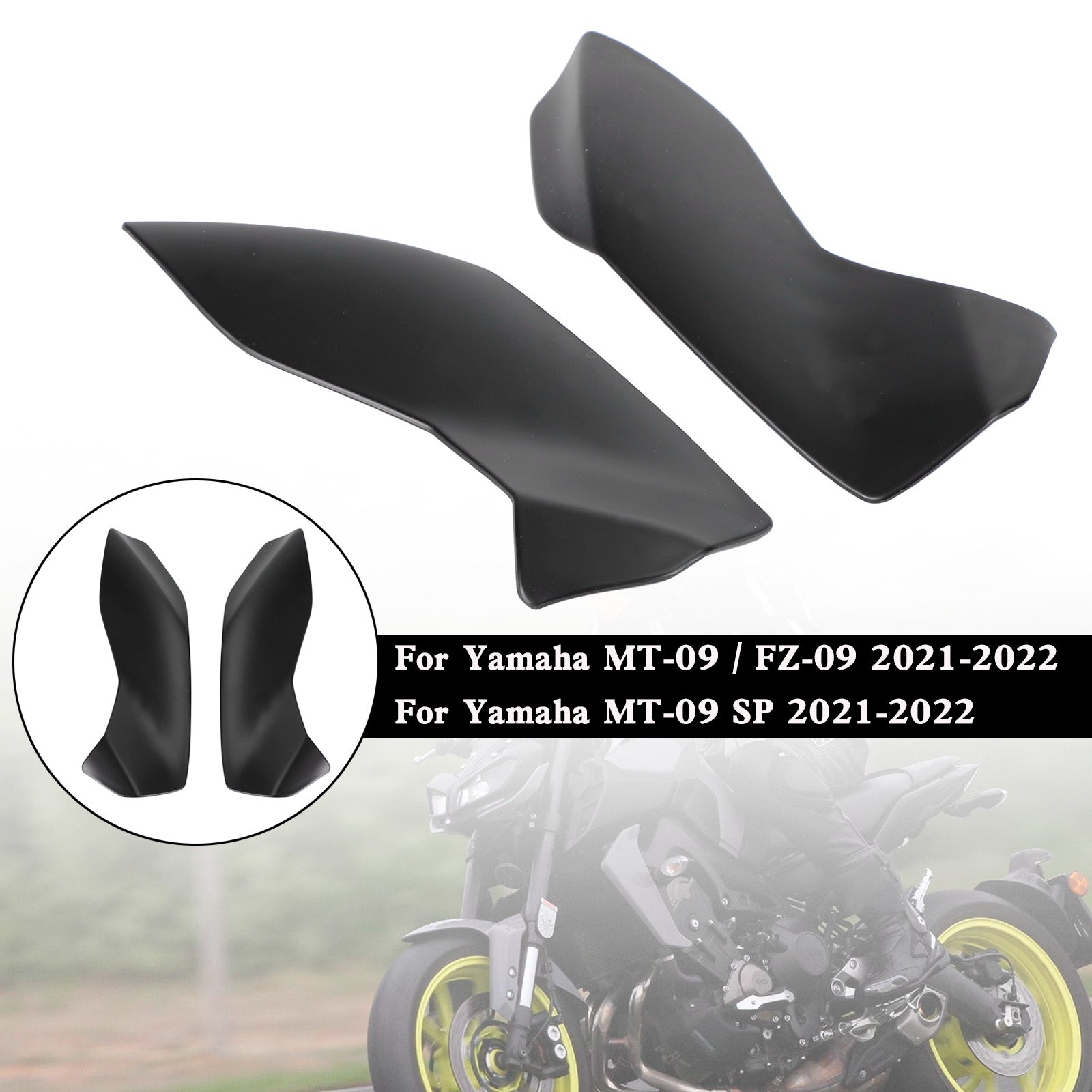 Headlight Fairing Side Panel For Yamaha MT-09 FZ09 MT-09 SP 2021-2022