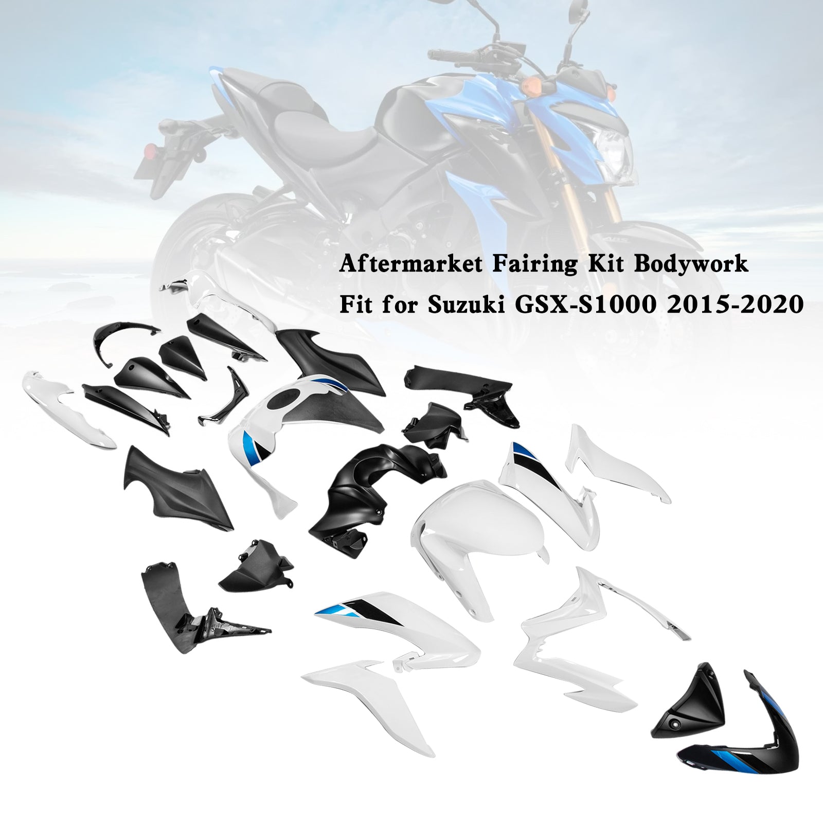 Suzuki GSX-S 1000 2015-2020 Plastic Bodywork Fairing Kit