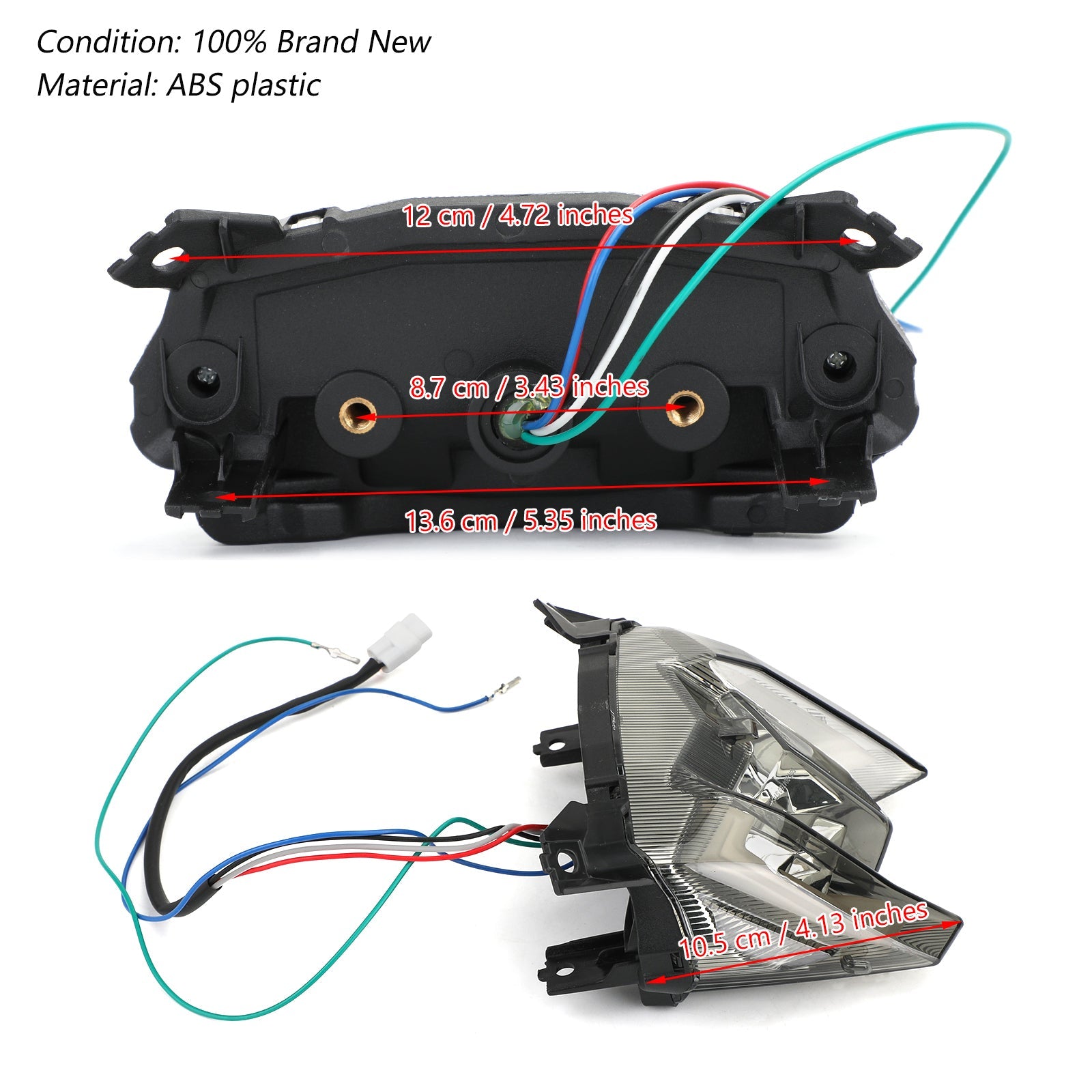 LED Rear Brake Turn Signals Taillight for YAMAHA MT-09 FZ-09 2017-2019 Generic