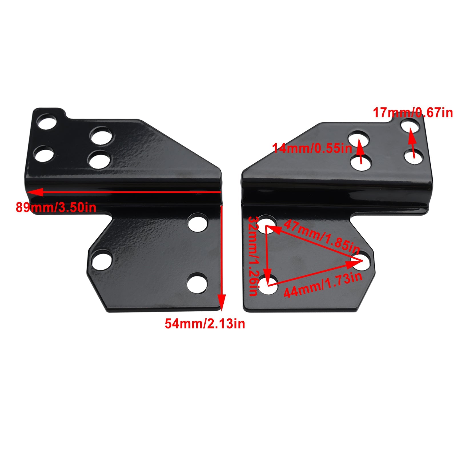 로드 킹 로드 글라이드 스트리트 글라이드 1997-2008 등받이 시시 바 도킹 하드웨어