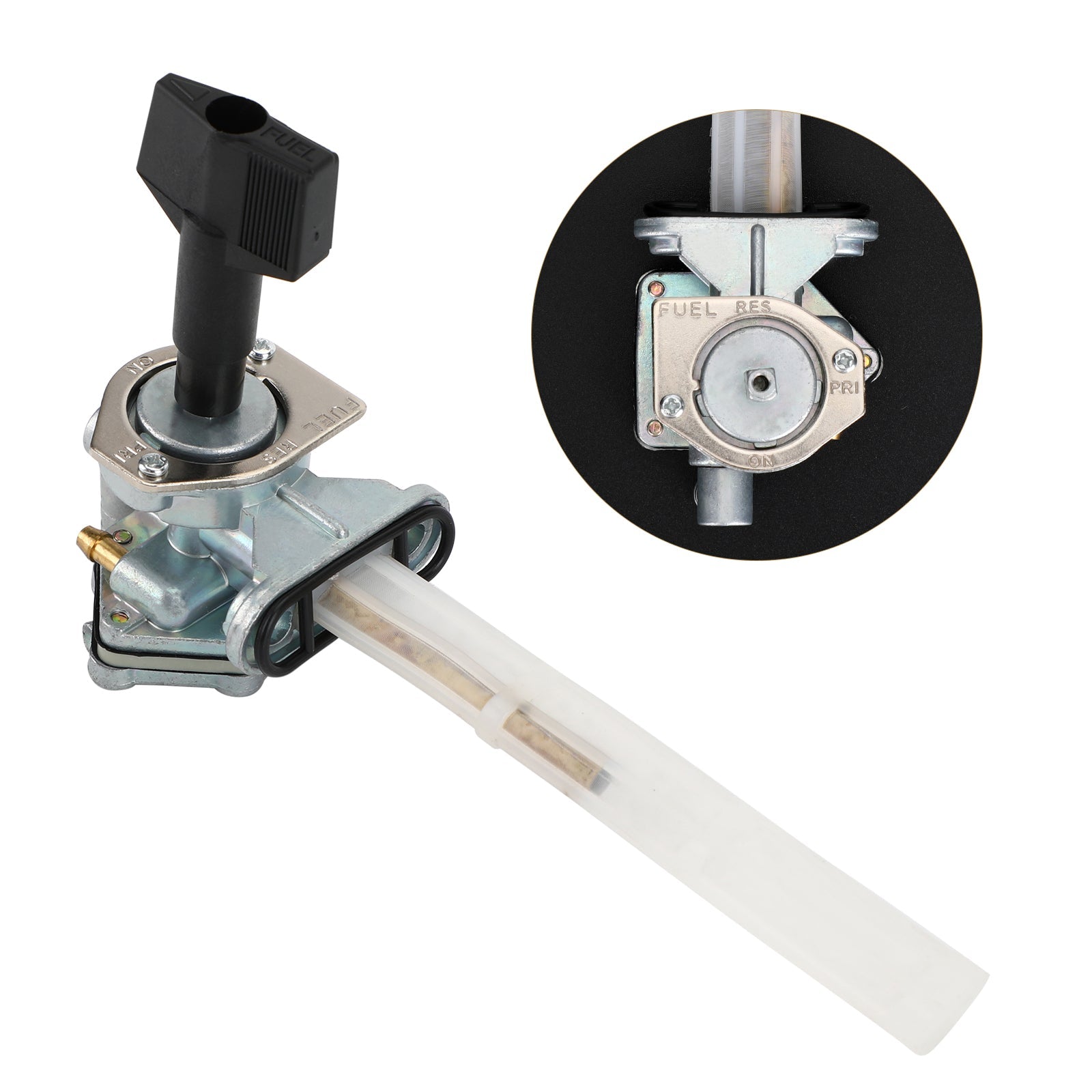 Válvula de llave de combustible para tanque de gasolina Petcock para Suzuki GSF1200 Bandit 1200 44300-32F10 Generic