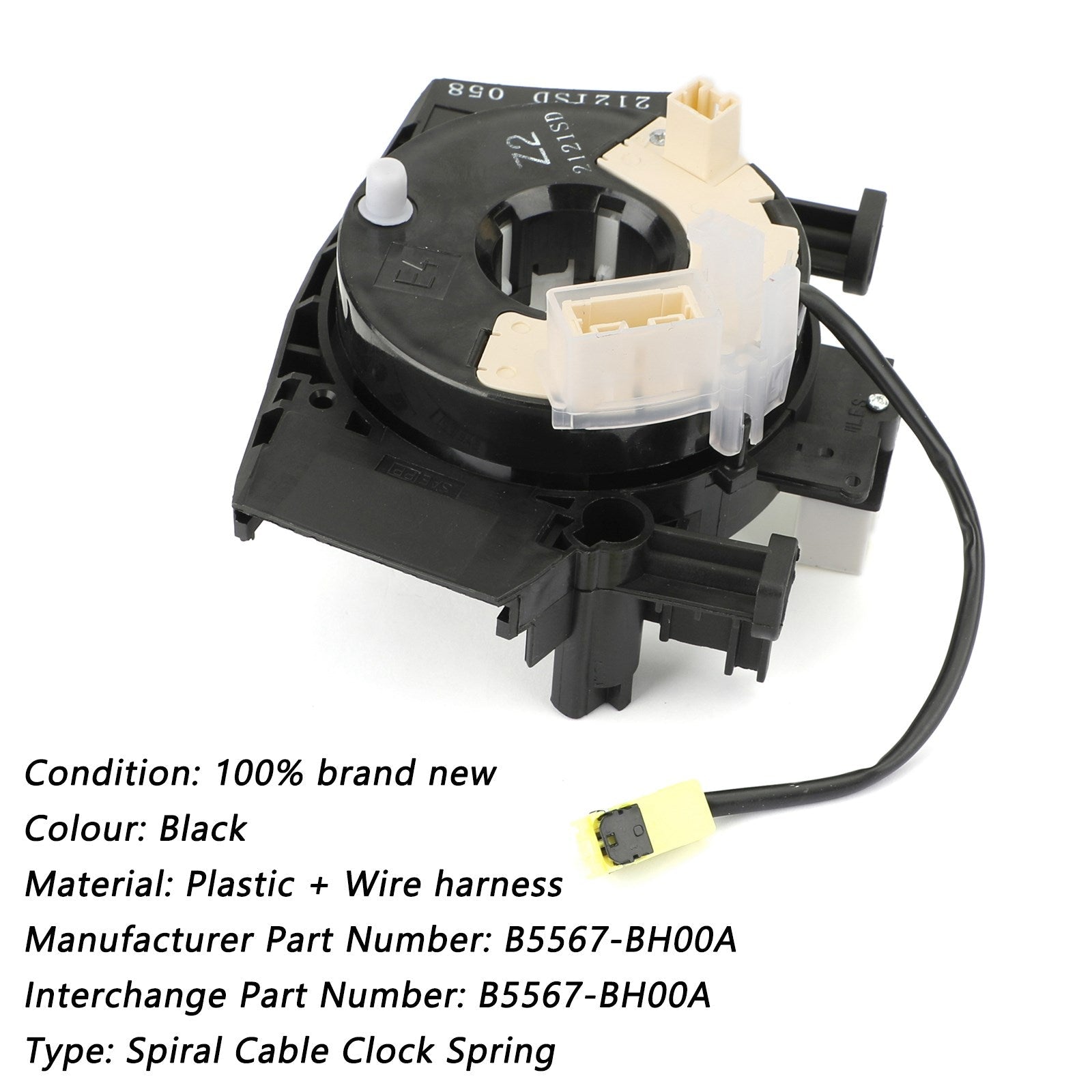 Airbag Squib Cable Clock Spring Fit Nissan Navara D40 Pathfinder R51 QASHQA Generic