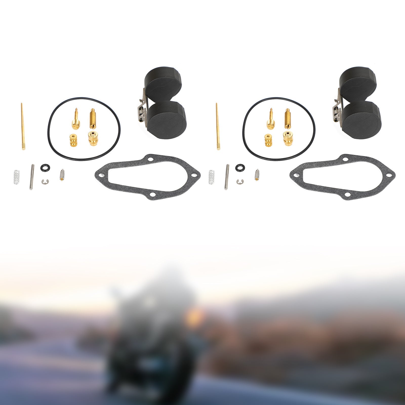 Honda XL250 Motosport 250 1972-1975용 2X 기화기 기화기 수리 키트 일반