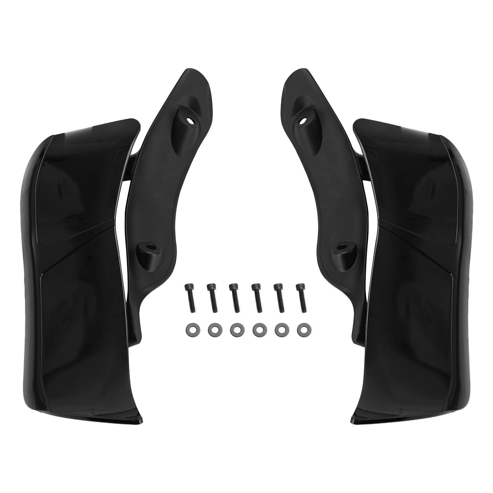 Adjustable Upper Fairing Side Wind Air Deflector For Road Glide 2015-2020 Generic