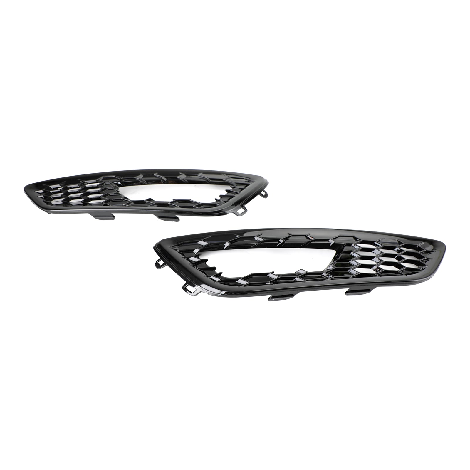 Ford Focus 2015-2017 Pair Front Bumper Fog Light Lamp Cover Bezel Grill