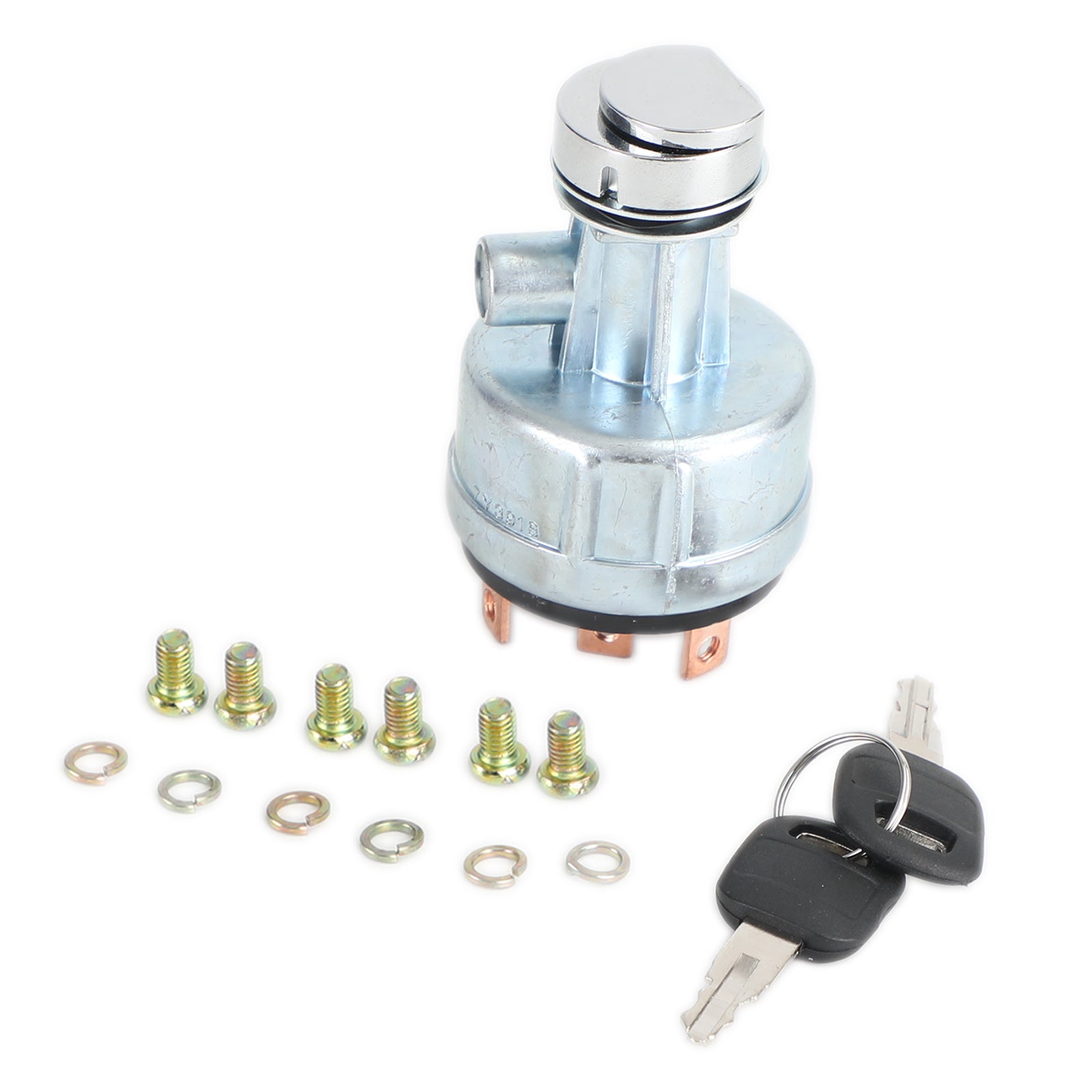 thumbnail image 2 of Ignition Switch With Key - Part # 7Y3918 / 5P8500 - Fits Caterpillar E70B, 307C, 318BL 2 of 10