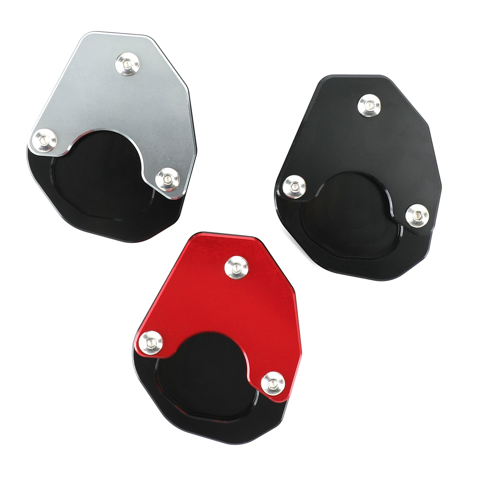 Almohadilla de placa de ampliación de pata de cabra para Triumph Trident 660 2021-2022 genérico