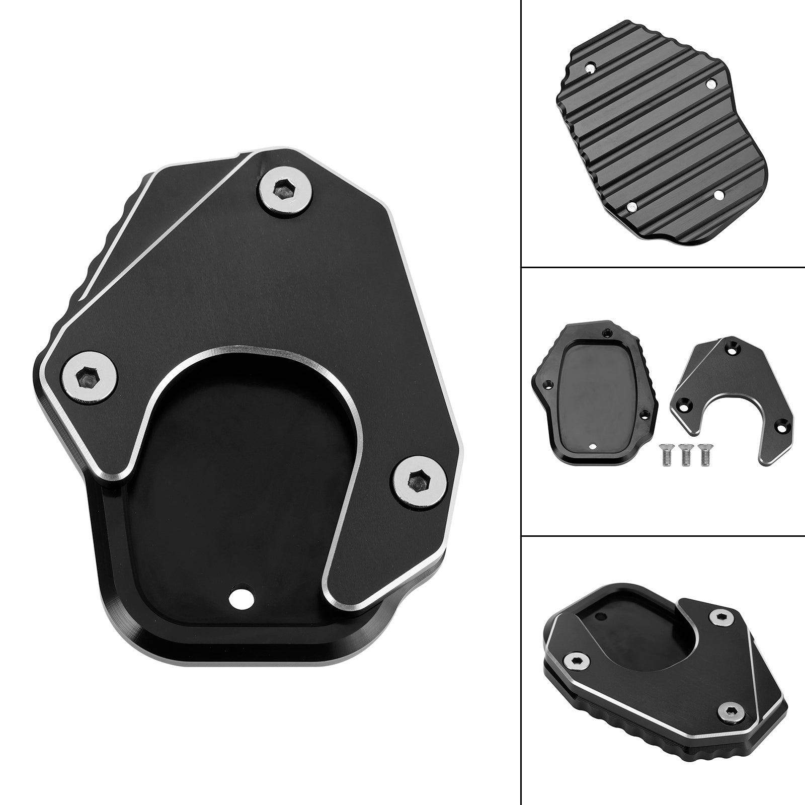 Almohadilla de placa ampliada con soporte para Honda CRF250L 2017-2020