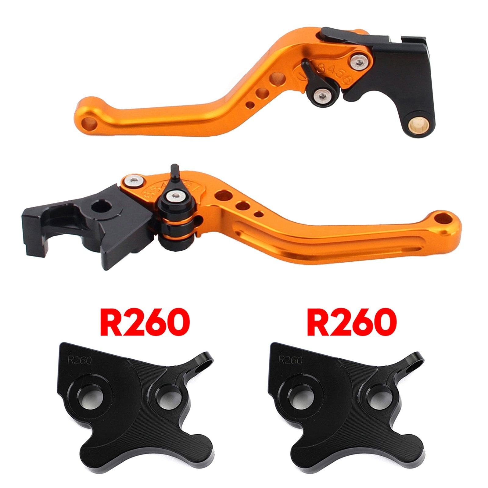 Motorcycle Short Clutch Brake Lever fit for VESPA GTS 300 Super Generic