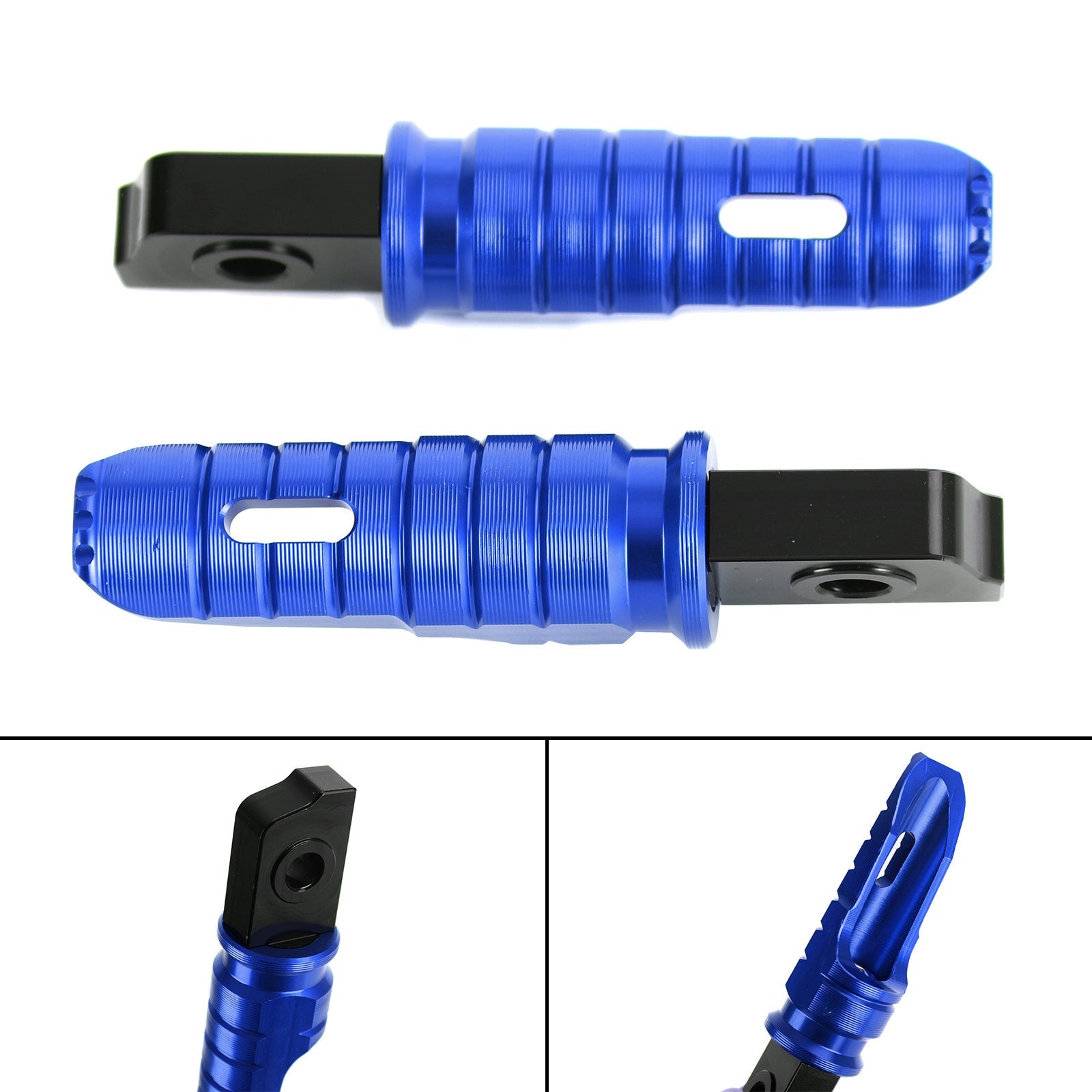 Reposapiés delanteros Pie Peg para Aprilia GPR 125 150 250 APR150 RS125 TUONO125 Genérico